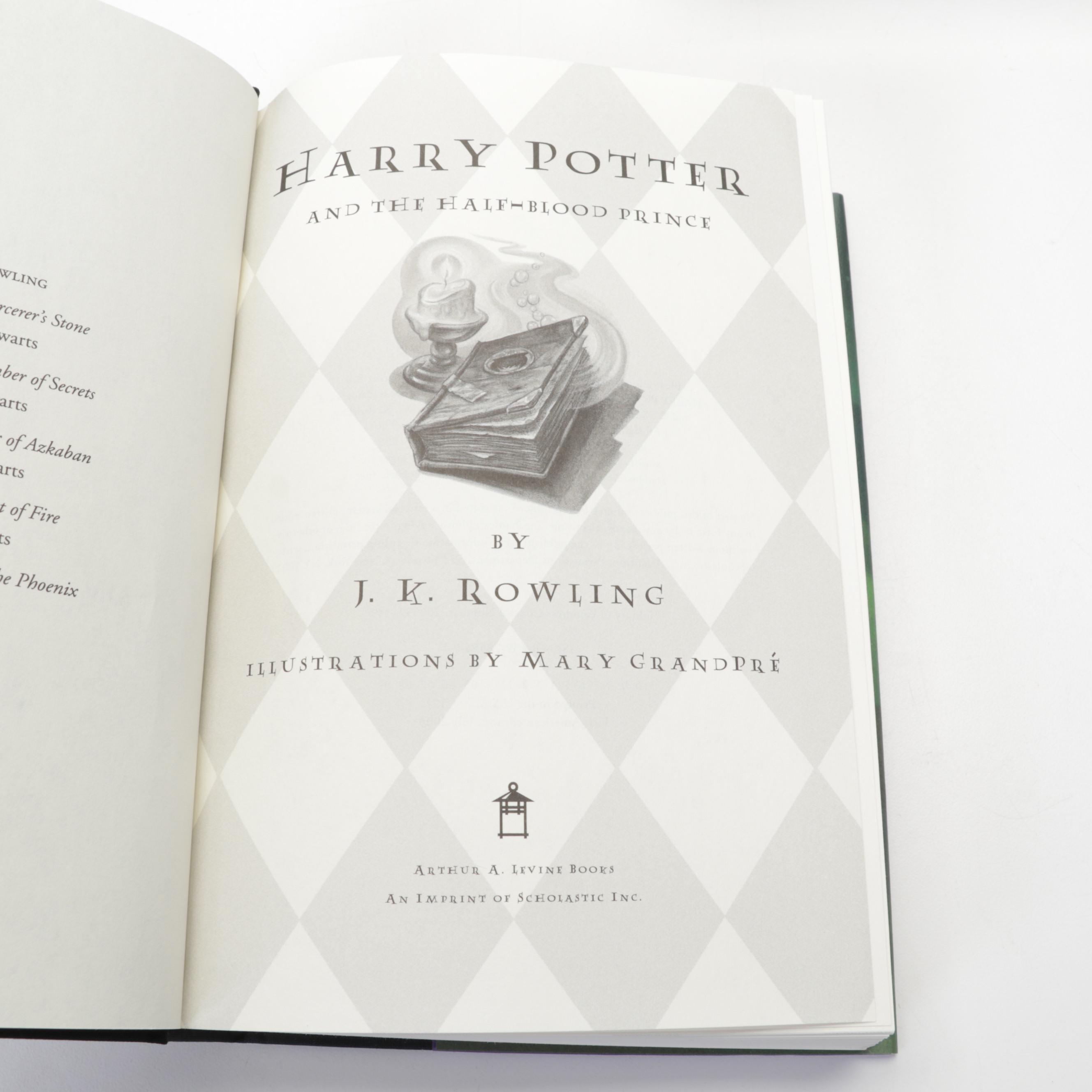 First American Edition "Harry Potter" Complete Series by J. K. Rowling