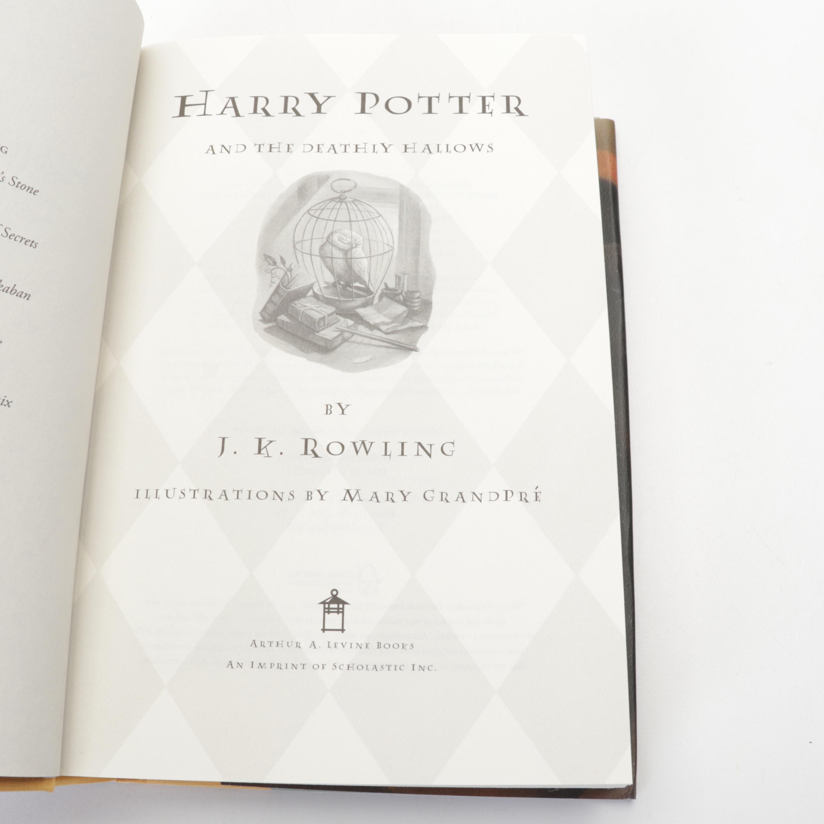 First American Edition "Harry Potter" Complete Series by J. K. Rowling