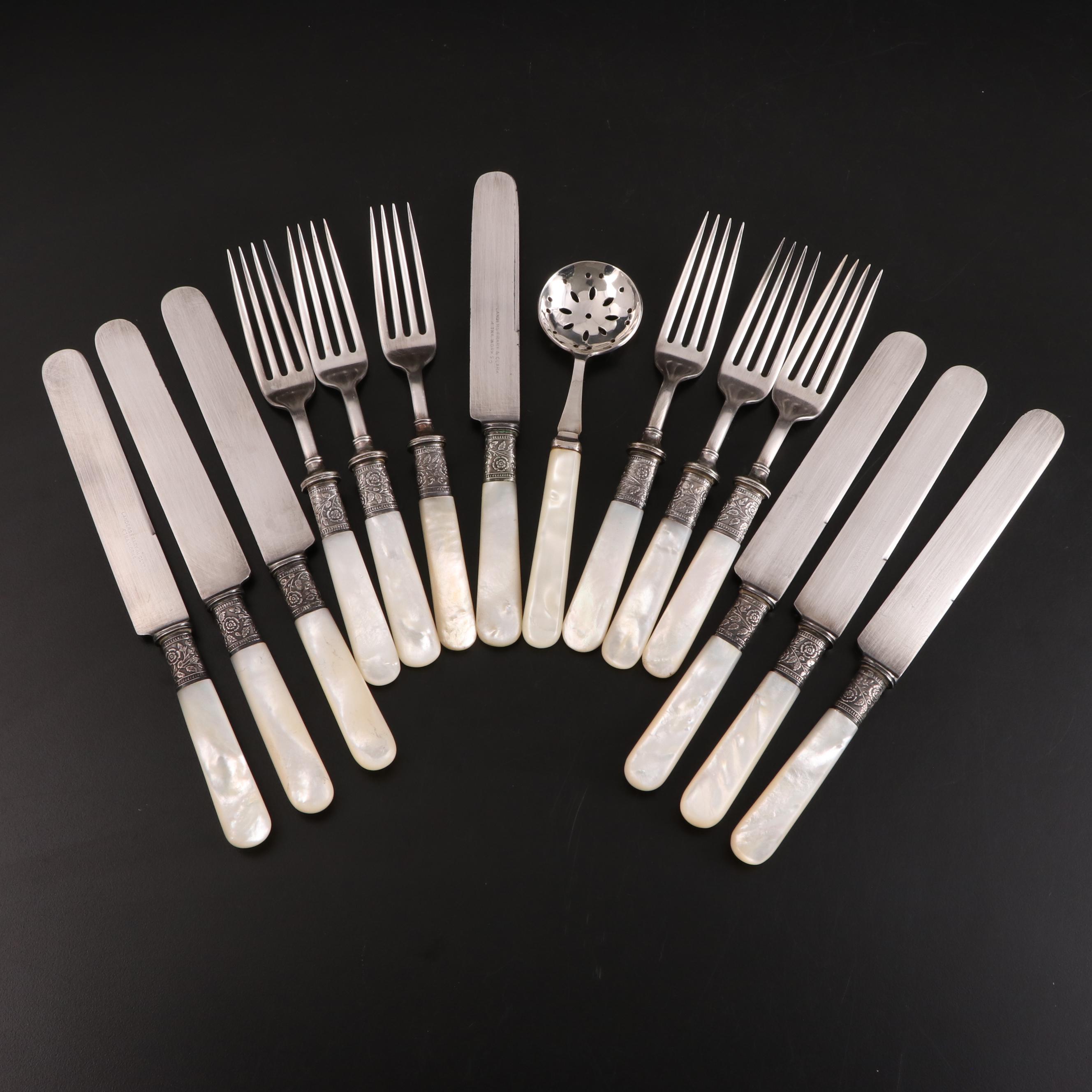 Landers, Frary & Clark with Other Mother-of-Pearl Handled Flatware