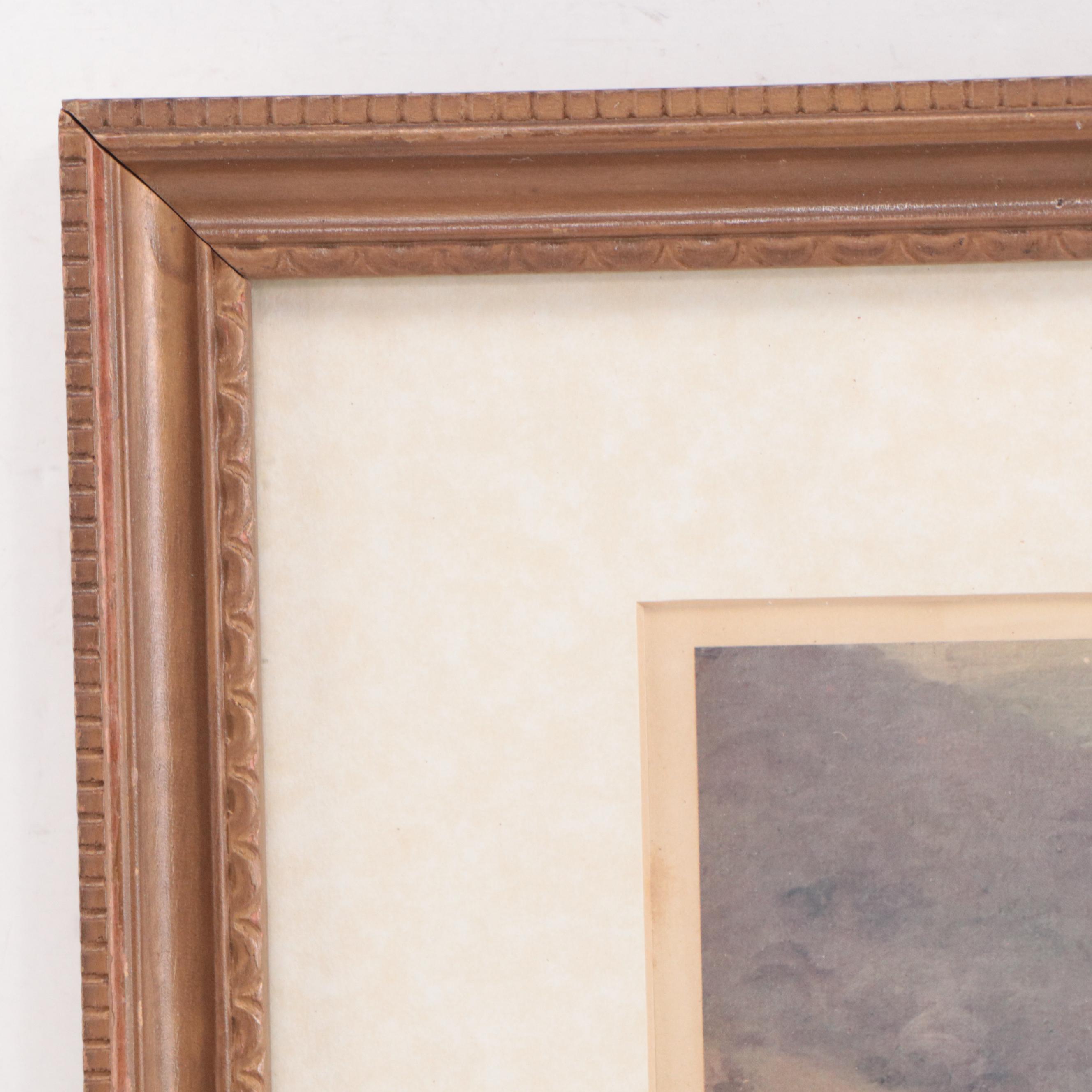 Offset Lithograph After Adam Emory Albright "The Allegbeny," 1960