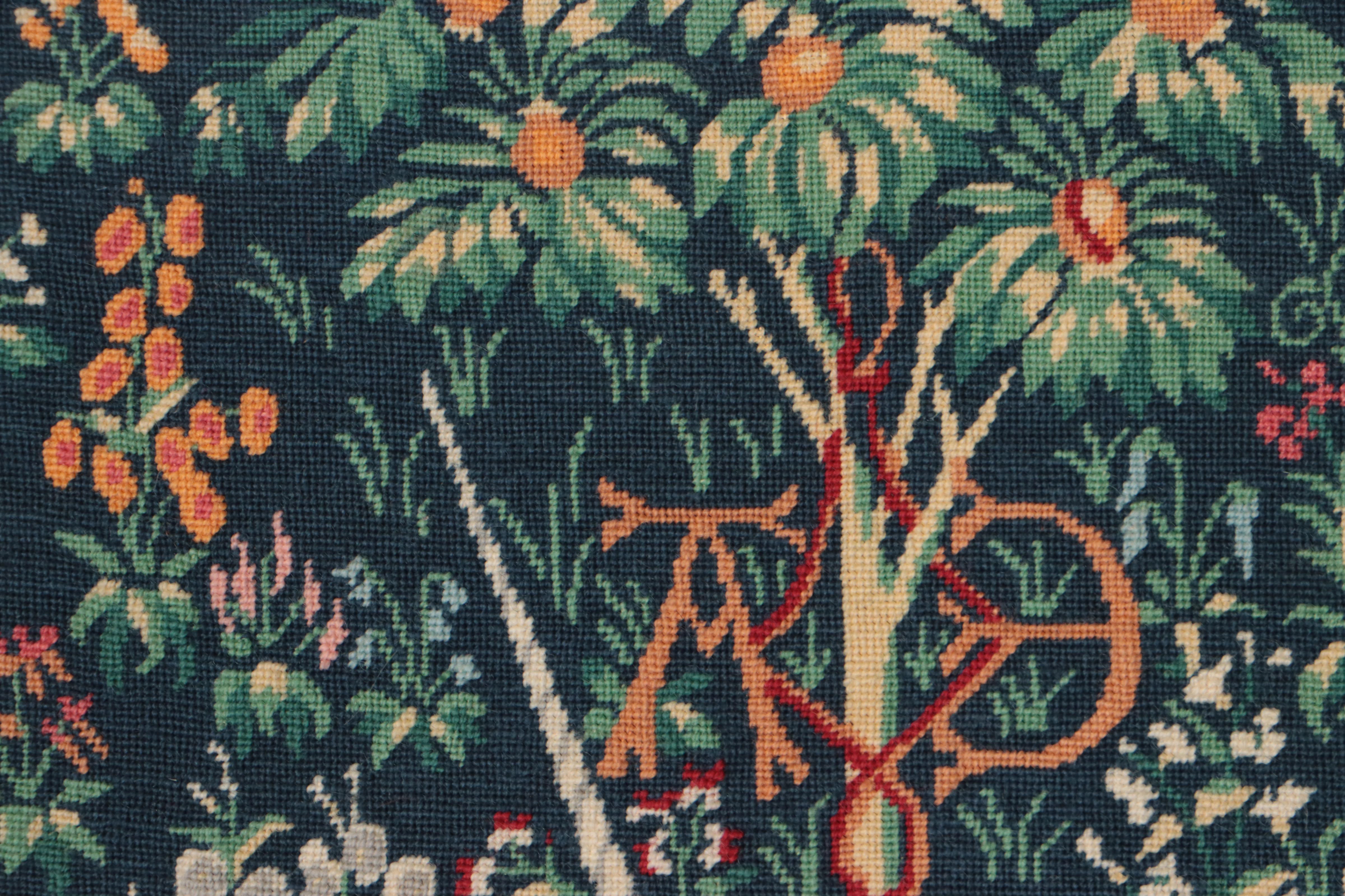 Needlepoint Panel After "The Hunt of the Unicorn," 1979