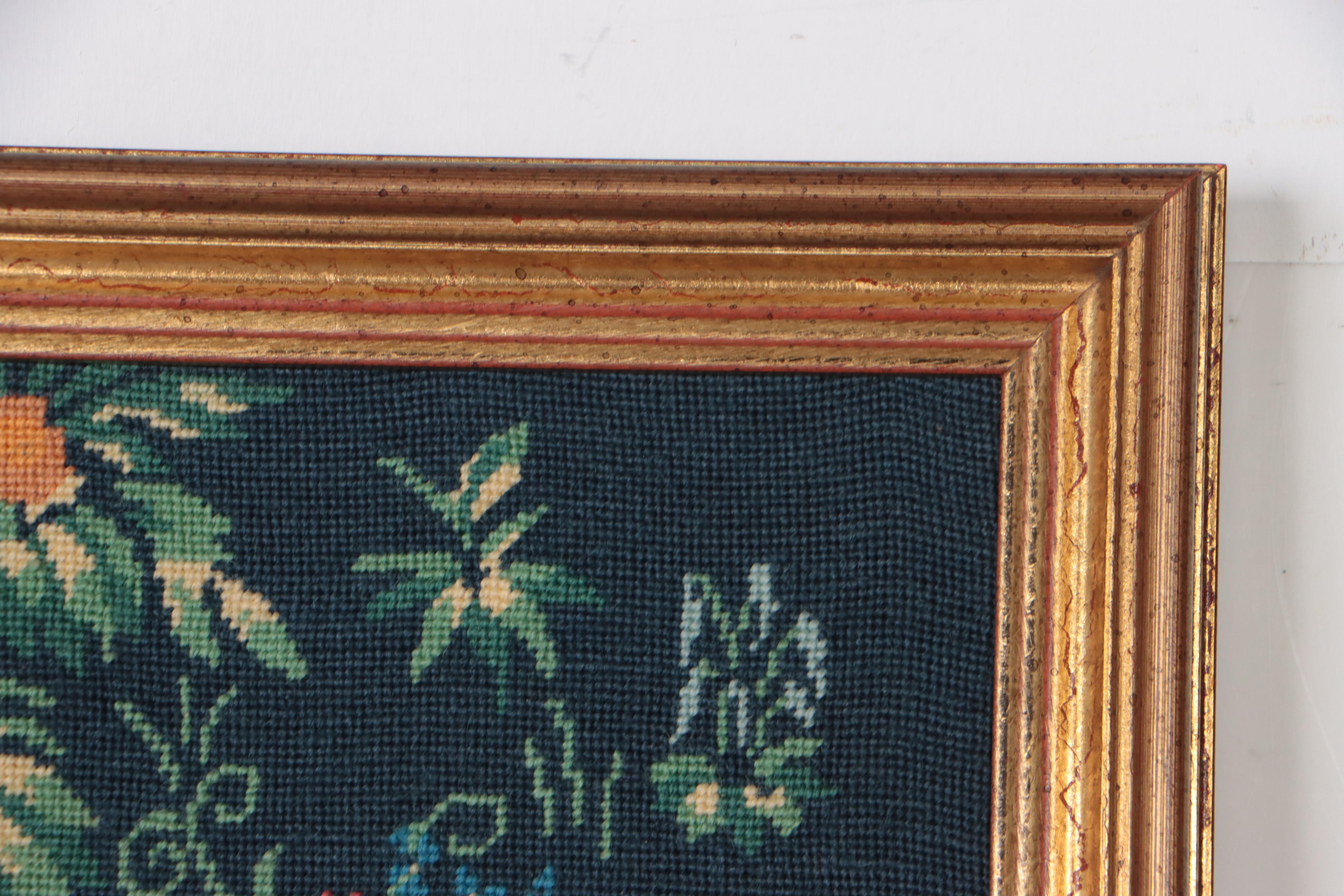 Needlepoint Panel After "The Hunt of the Unicorn," 1979