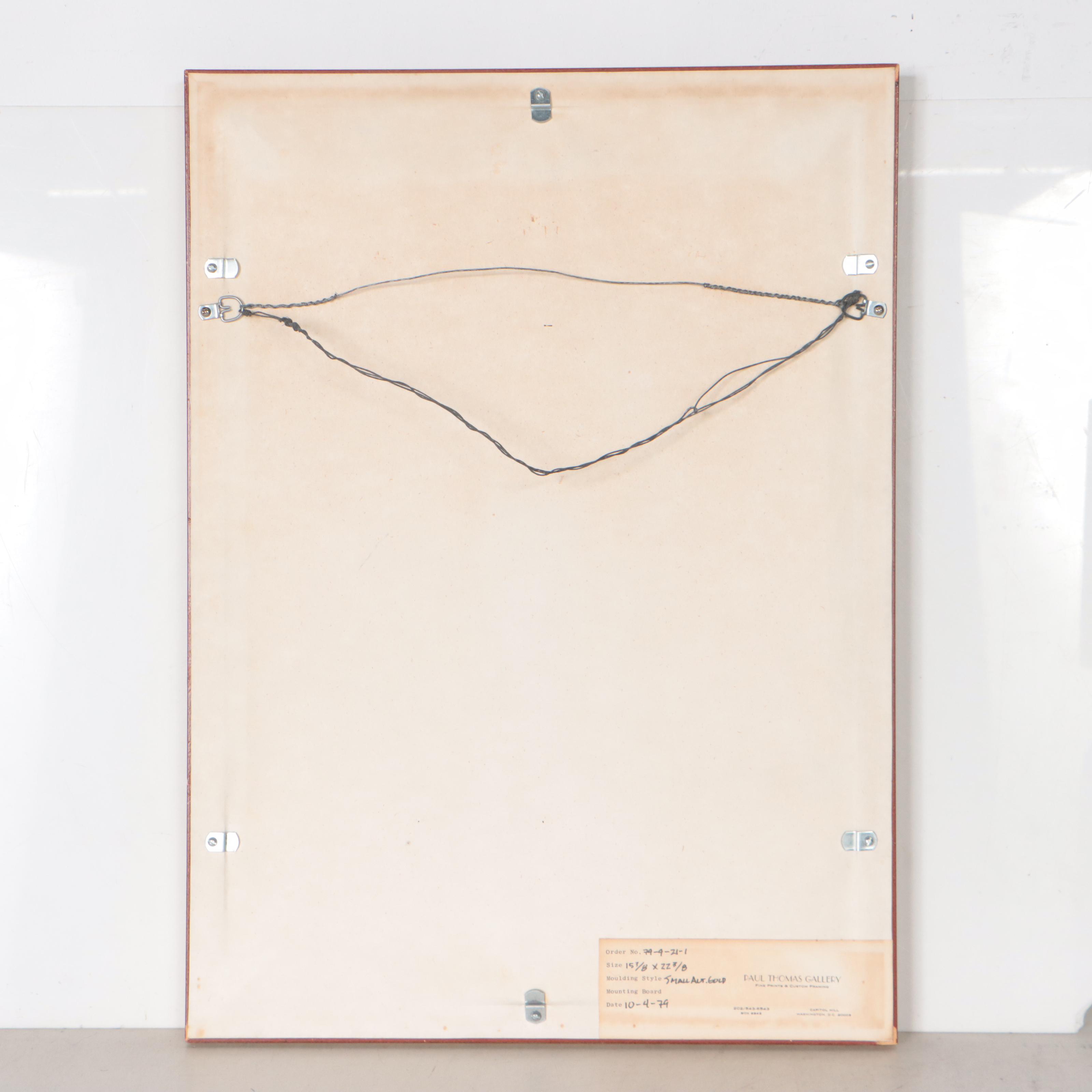 Needlepoint Panel After "The Hunt of the Unicorn," 1979