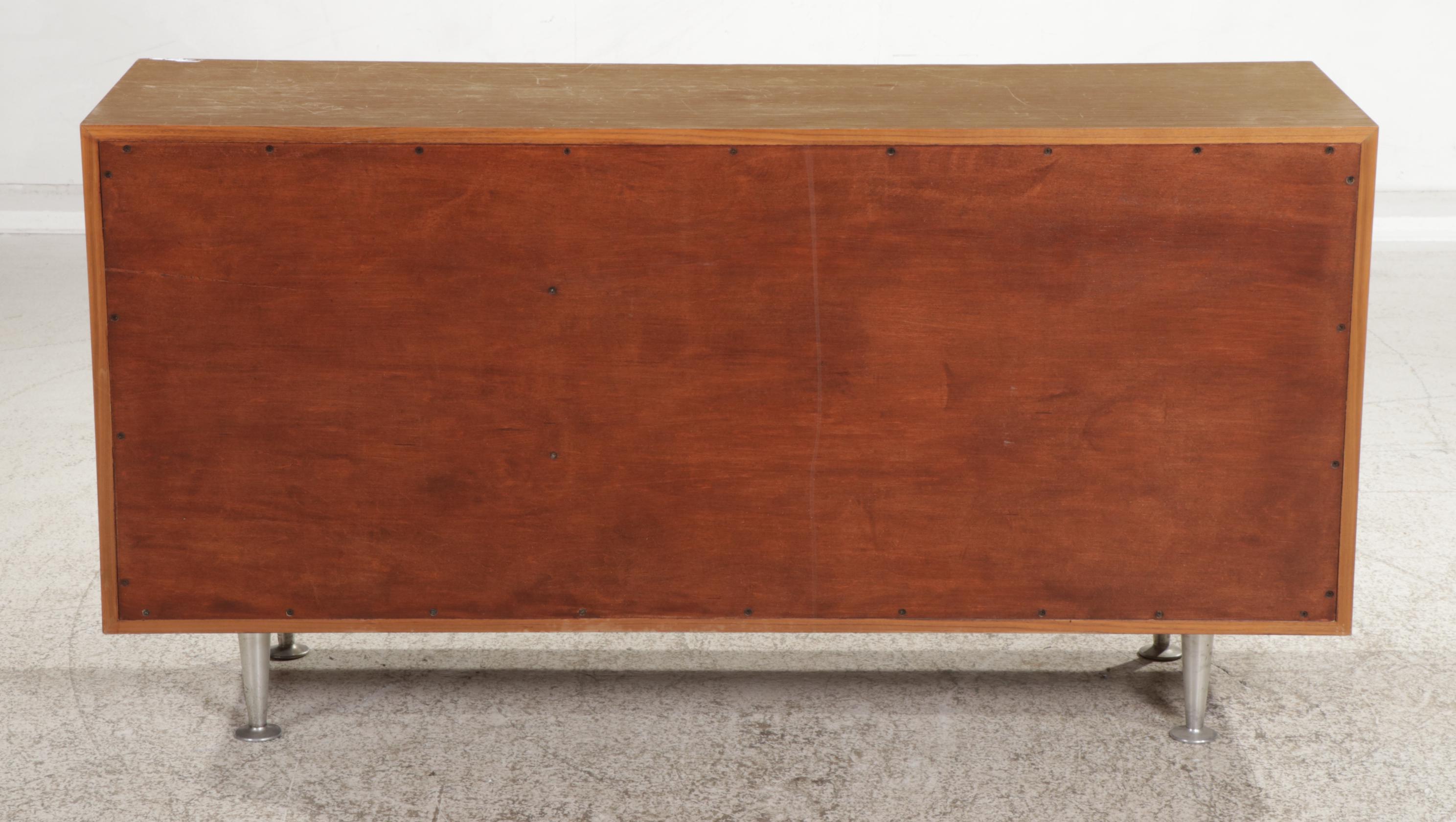 Mid Century Modern Style Teak-Veneered Credenza