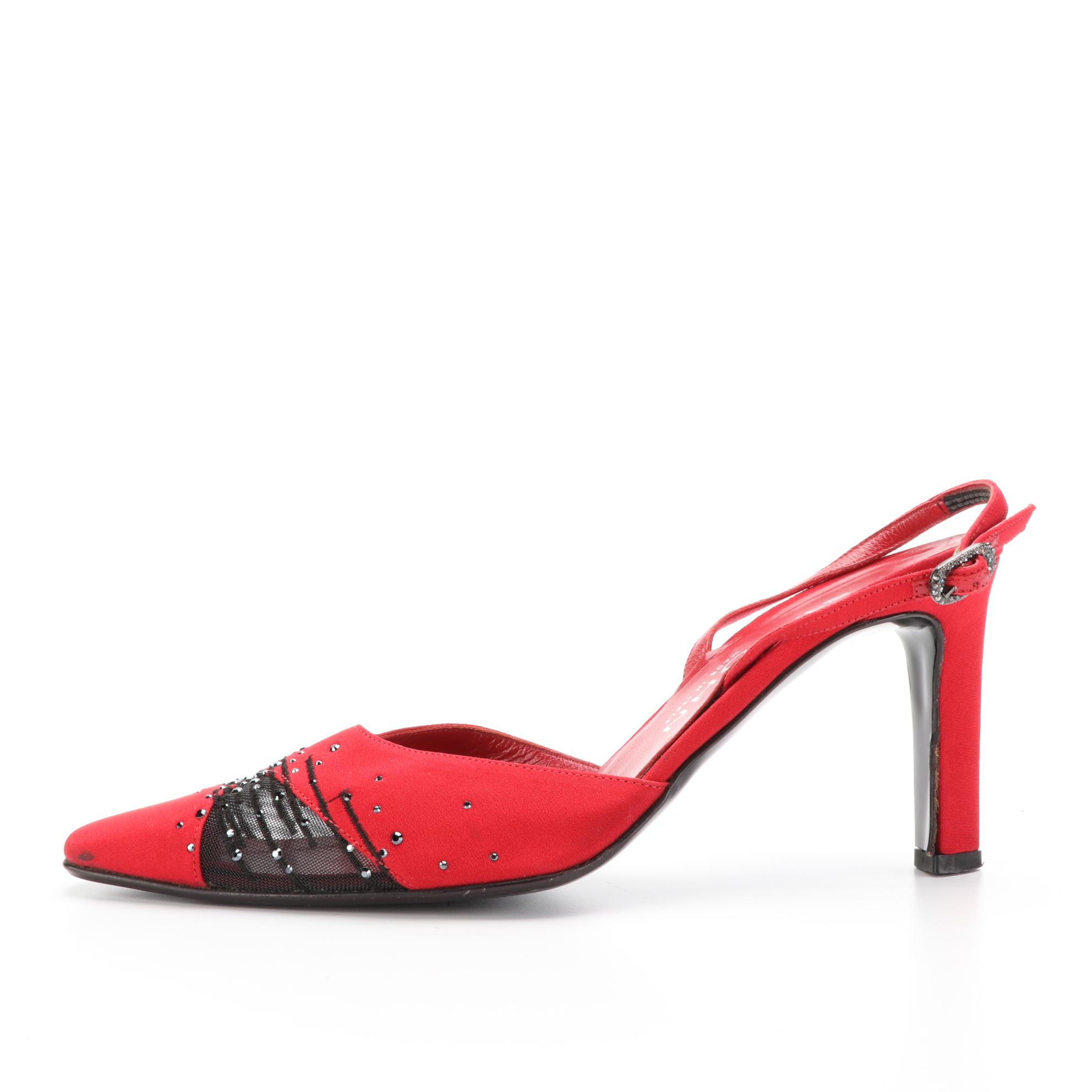 St. John and Coach Slingback Shoes with Marc Jacobs and Stuart Weitzman Flats