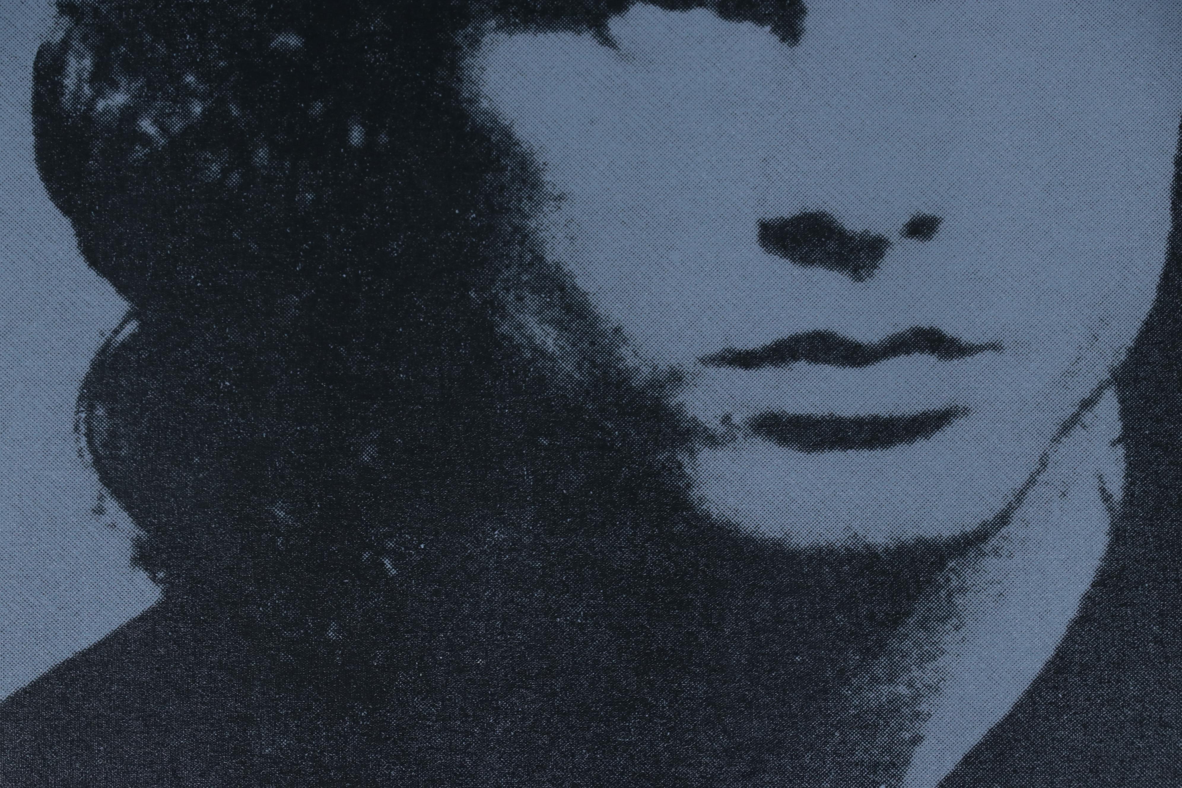 Giclée of Jim Morrison Mugshot