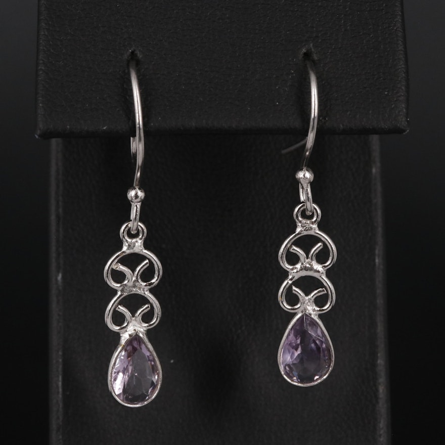 Amethyst Dangle Earrings