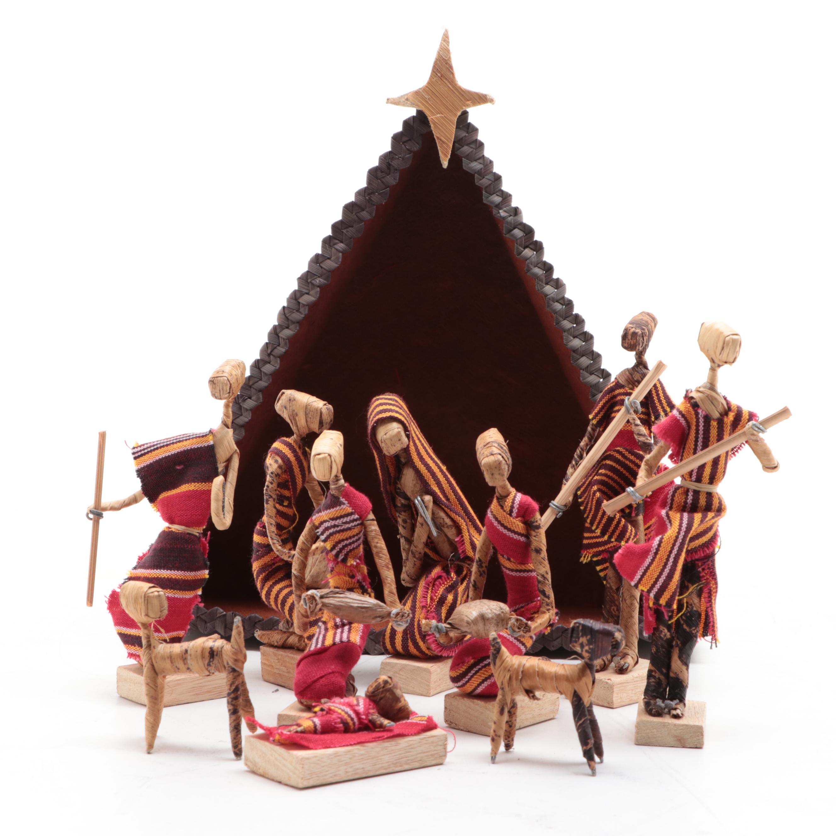 Mayan Hands Guatemalan and African Folk Art Crèche