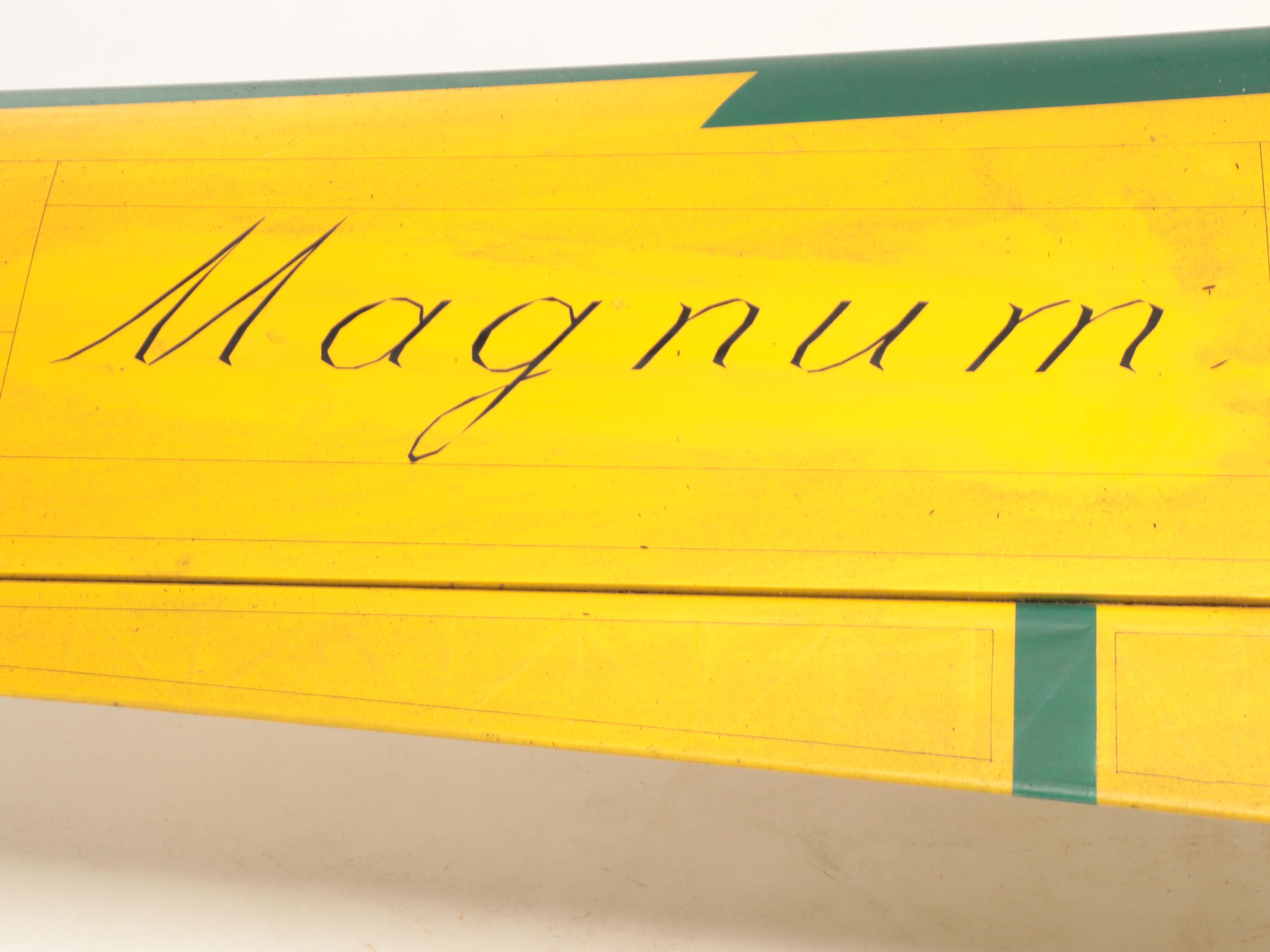 Handbuilt "Magnum" Single Engine Model Airplane, 1989