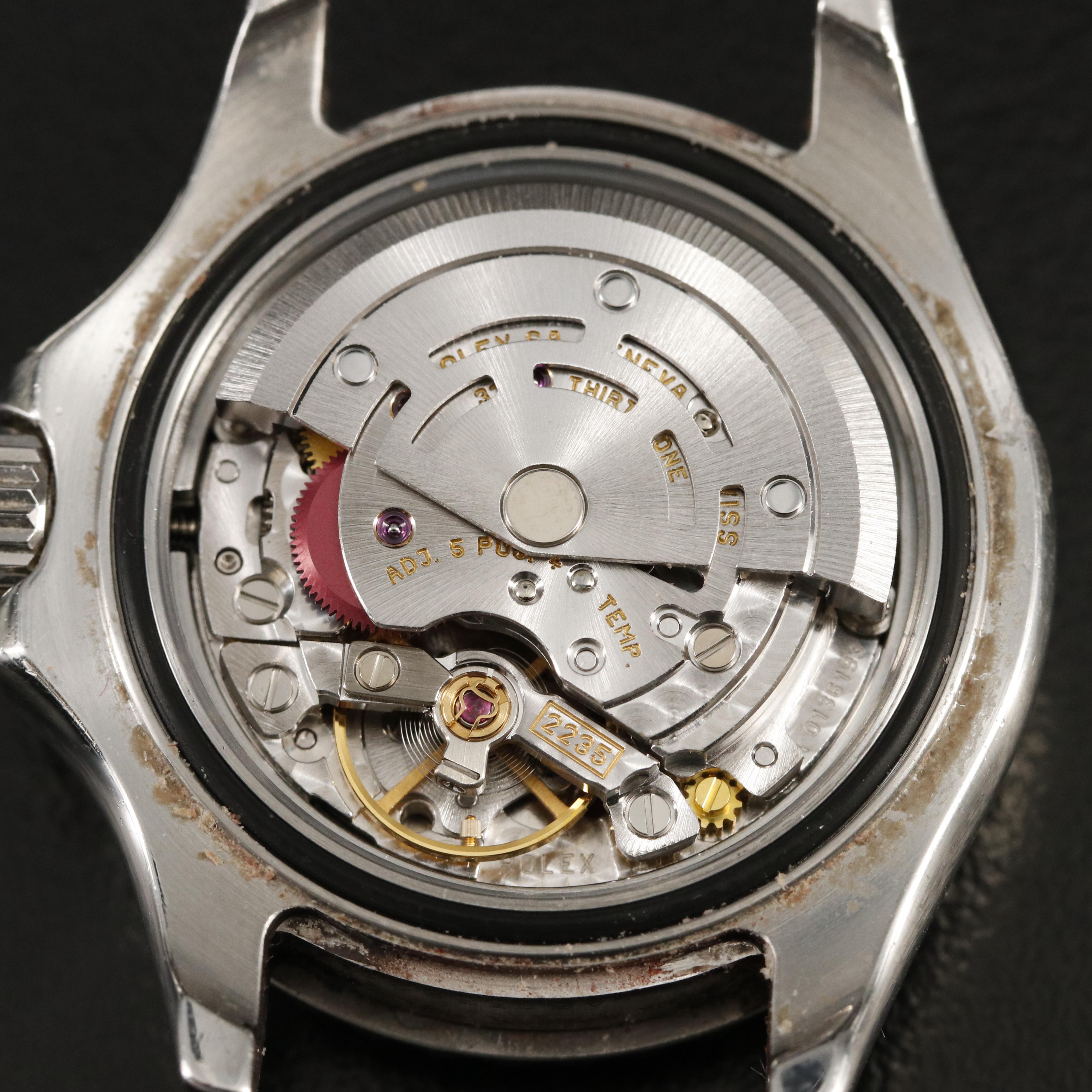 1999 Rolex Yacht-Master Platinum Bezel Watch