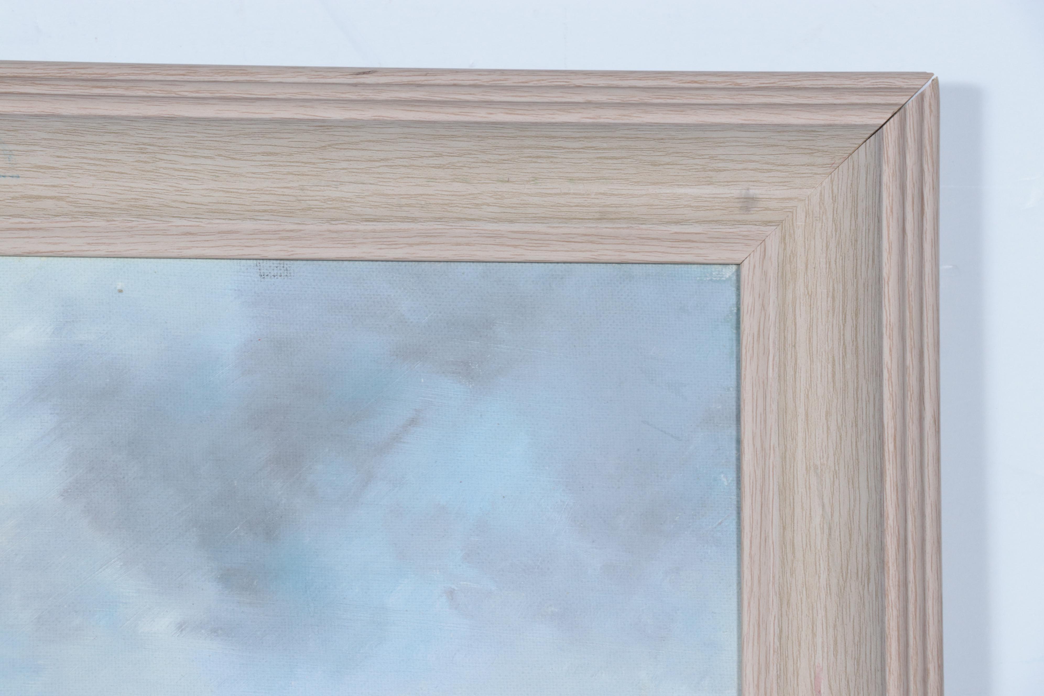 Maritime Oil Painting of Battle on the Sea