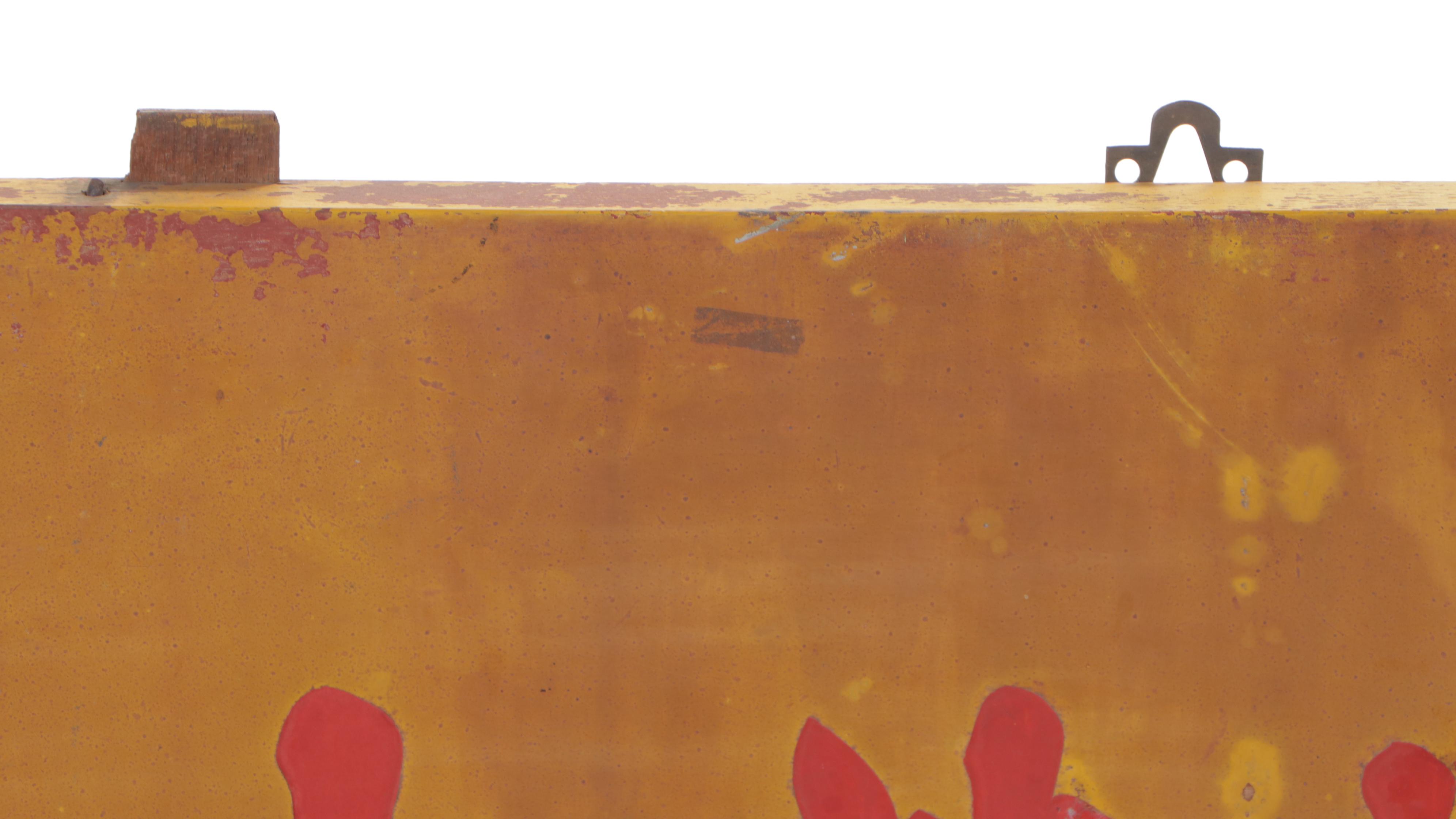 Vietnamese Painted Wood Visual Boards or Shop Signs, Mid-20th Century