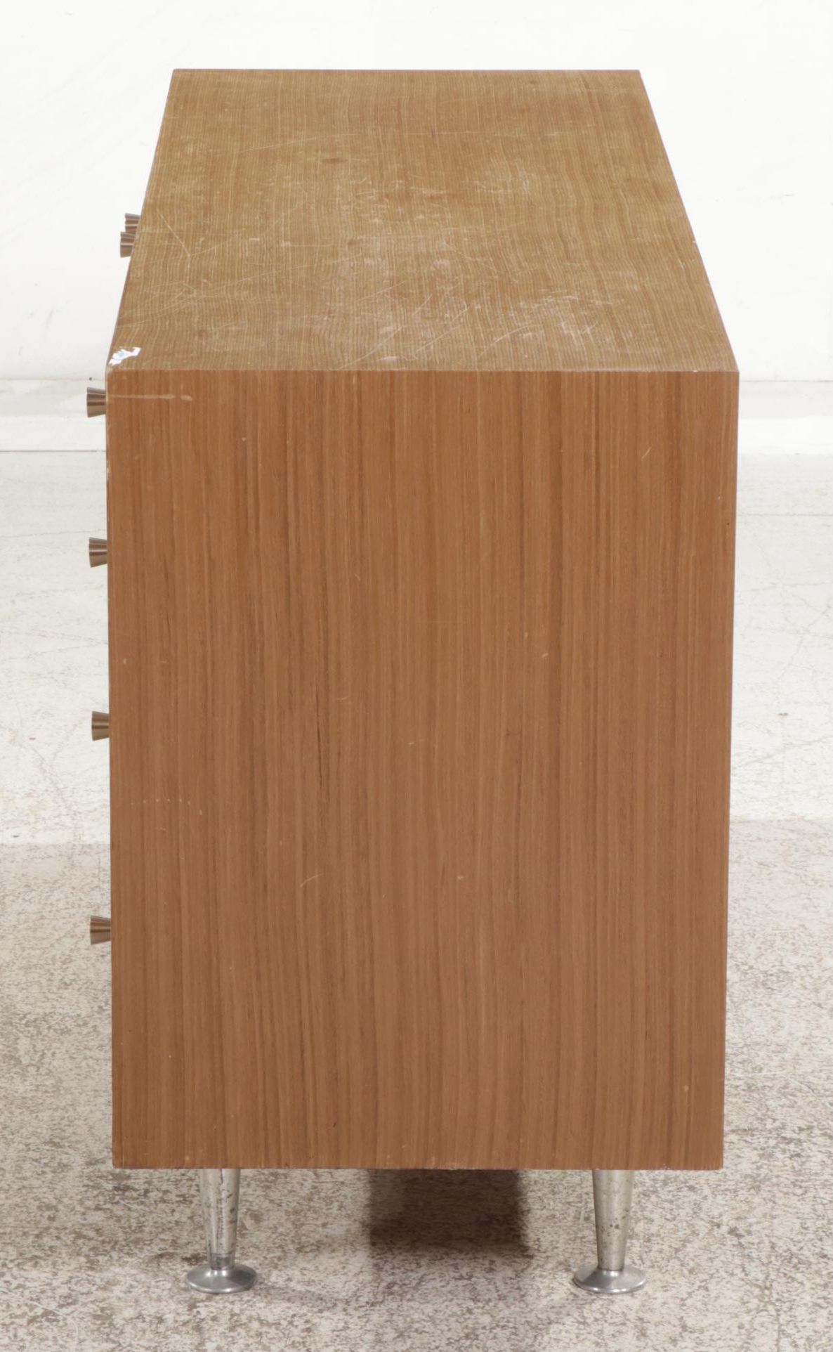 Mid Century Modern Style Teak-Veneered Credenza