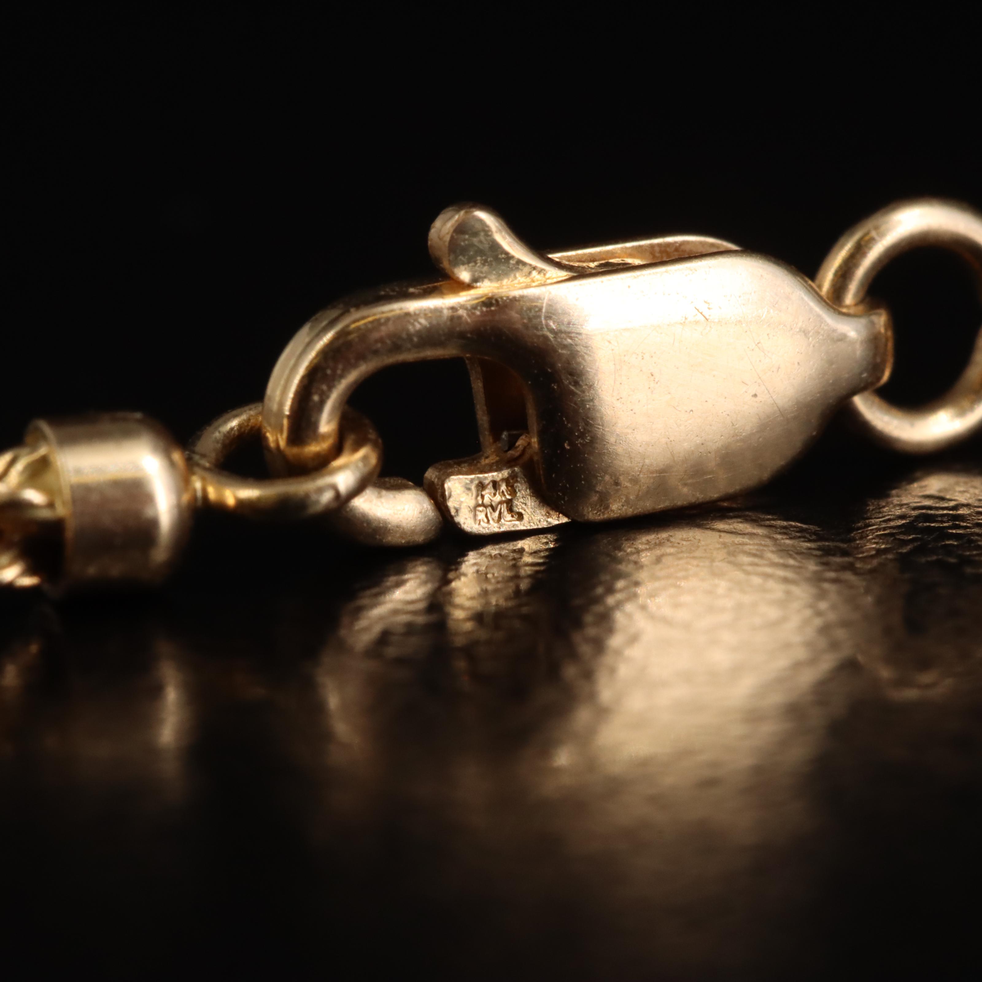 14K Rope Chain Necklace