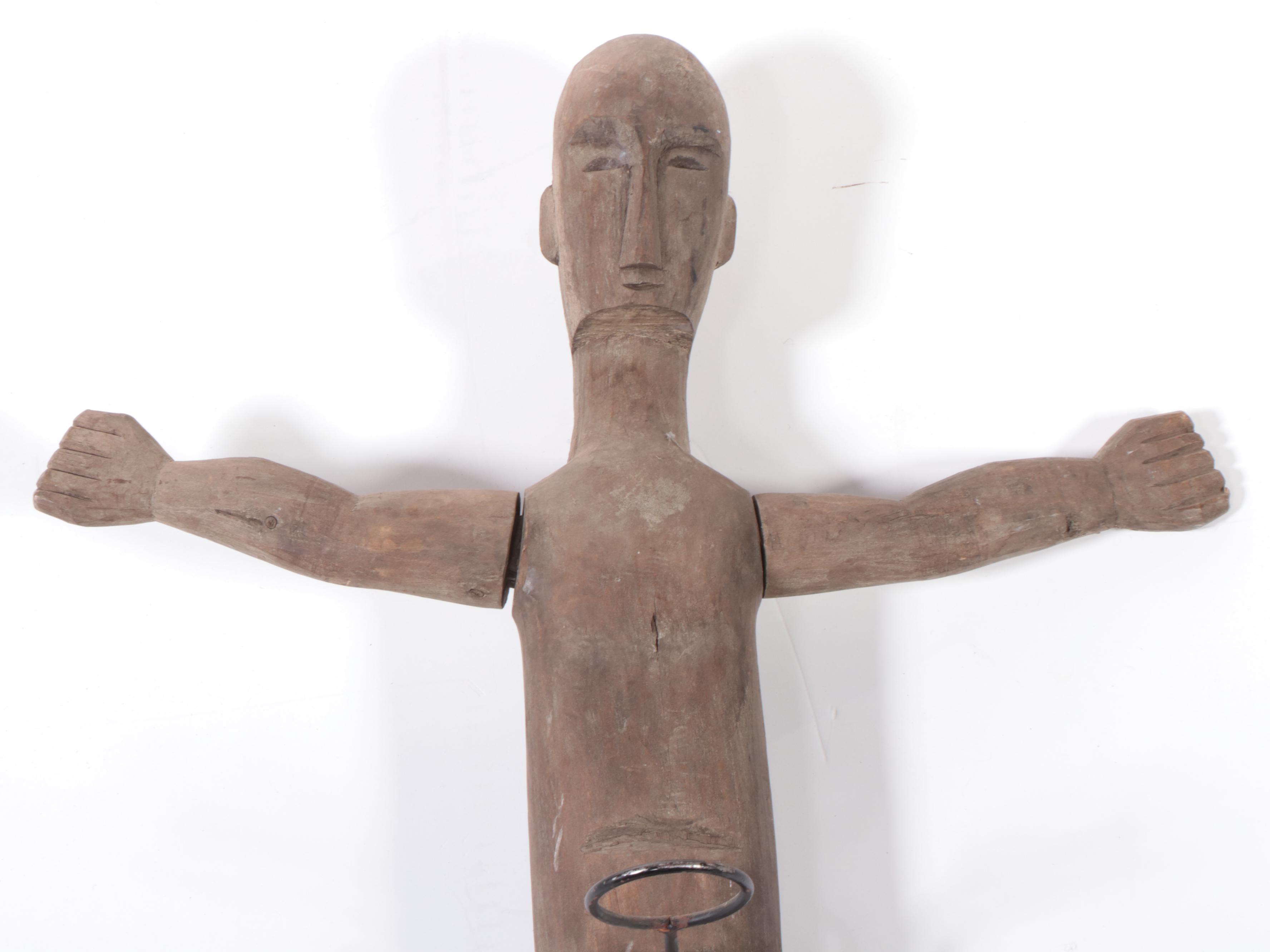 Bontoc Igorot Pine "Dancing" Bulul Votive Holder