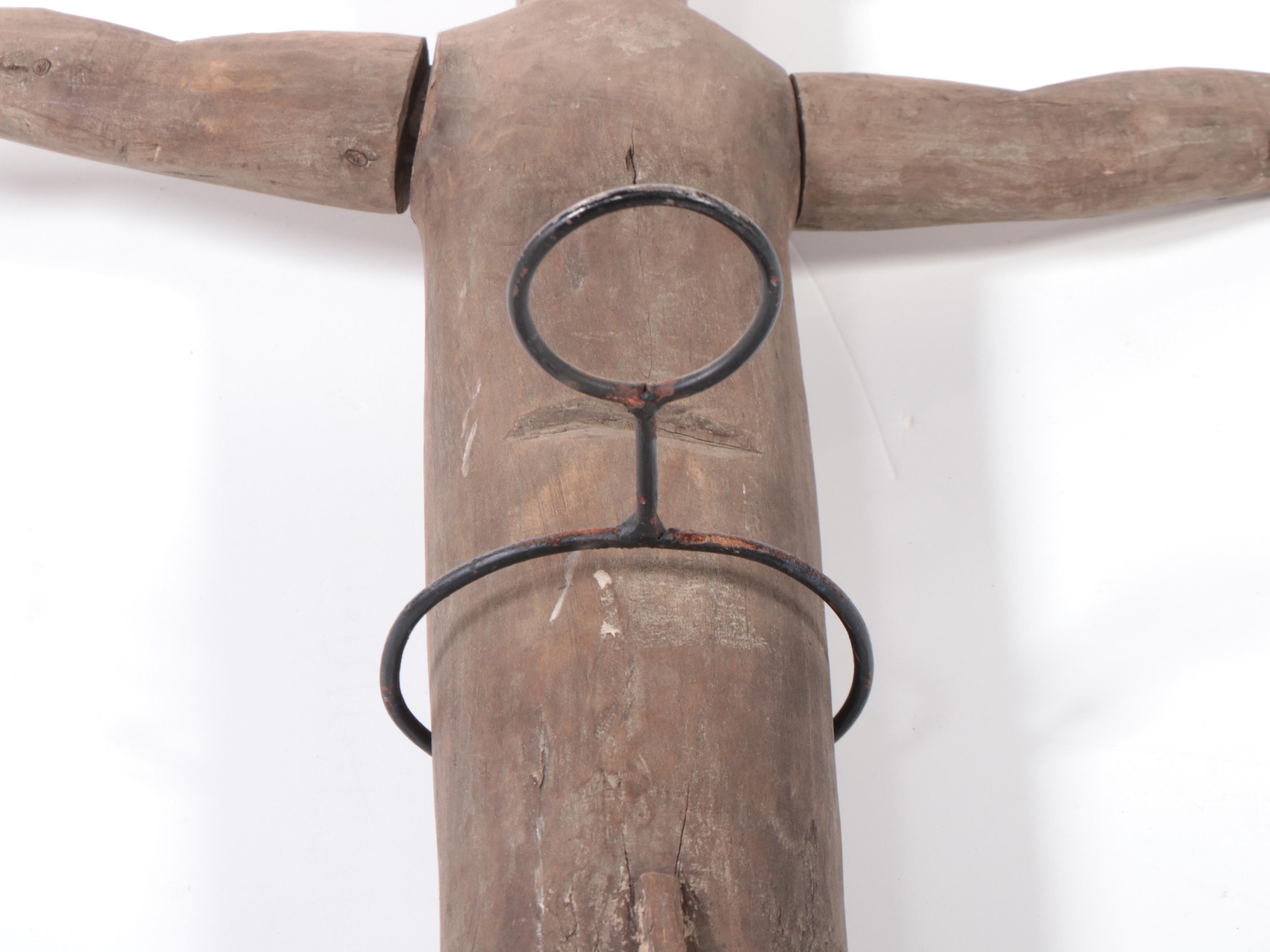 Bontoc Igorot Pine "Dancing" Bulul Votive Holder