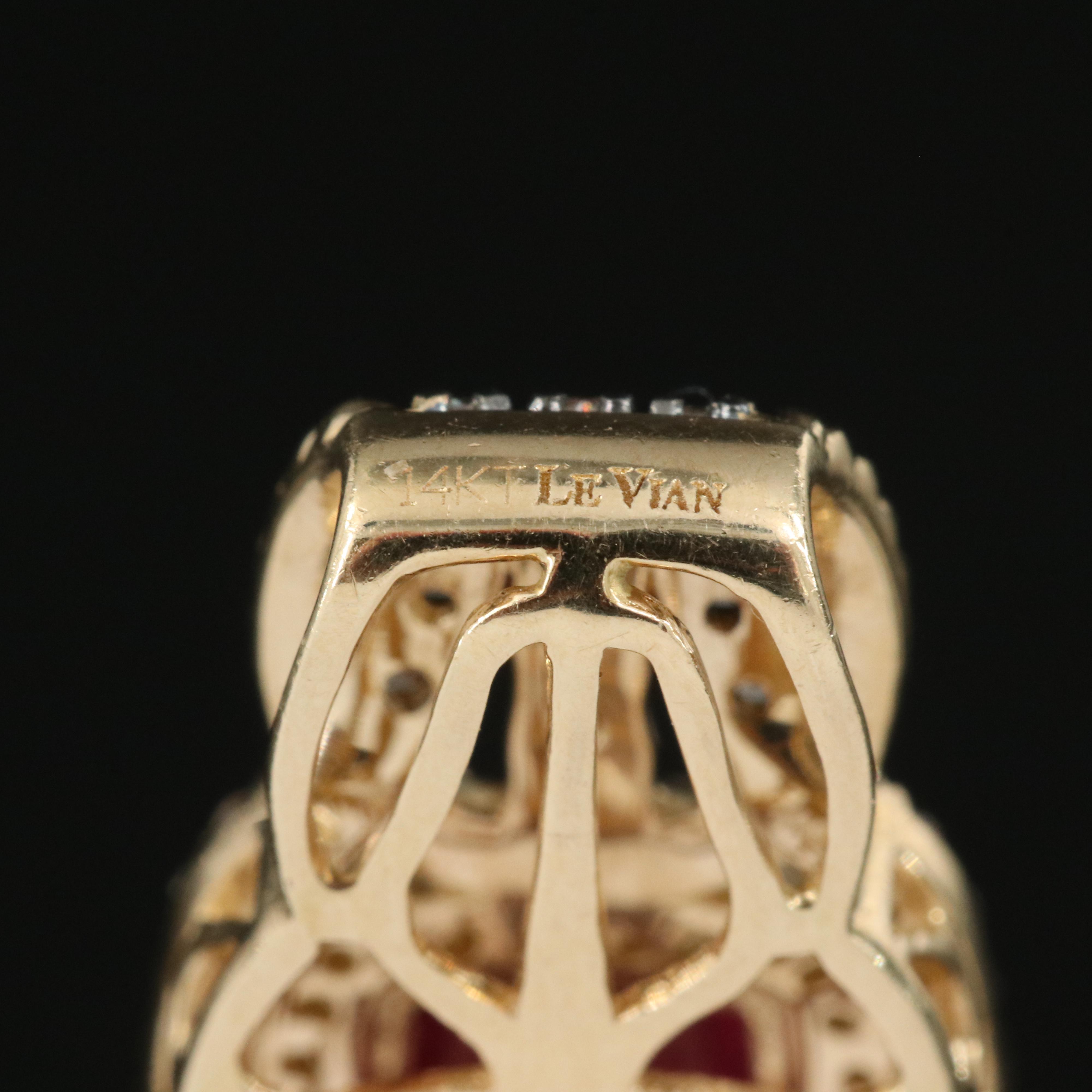 Le Vian 14K Rubellite and Diamond Pendant