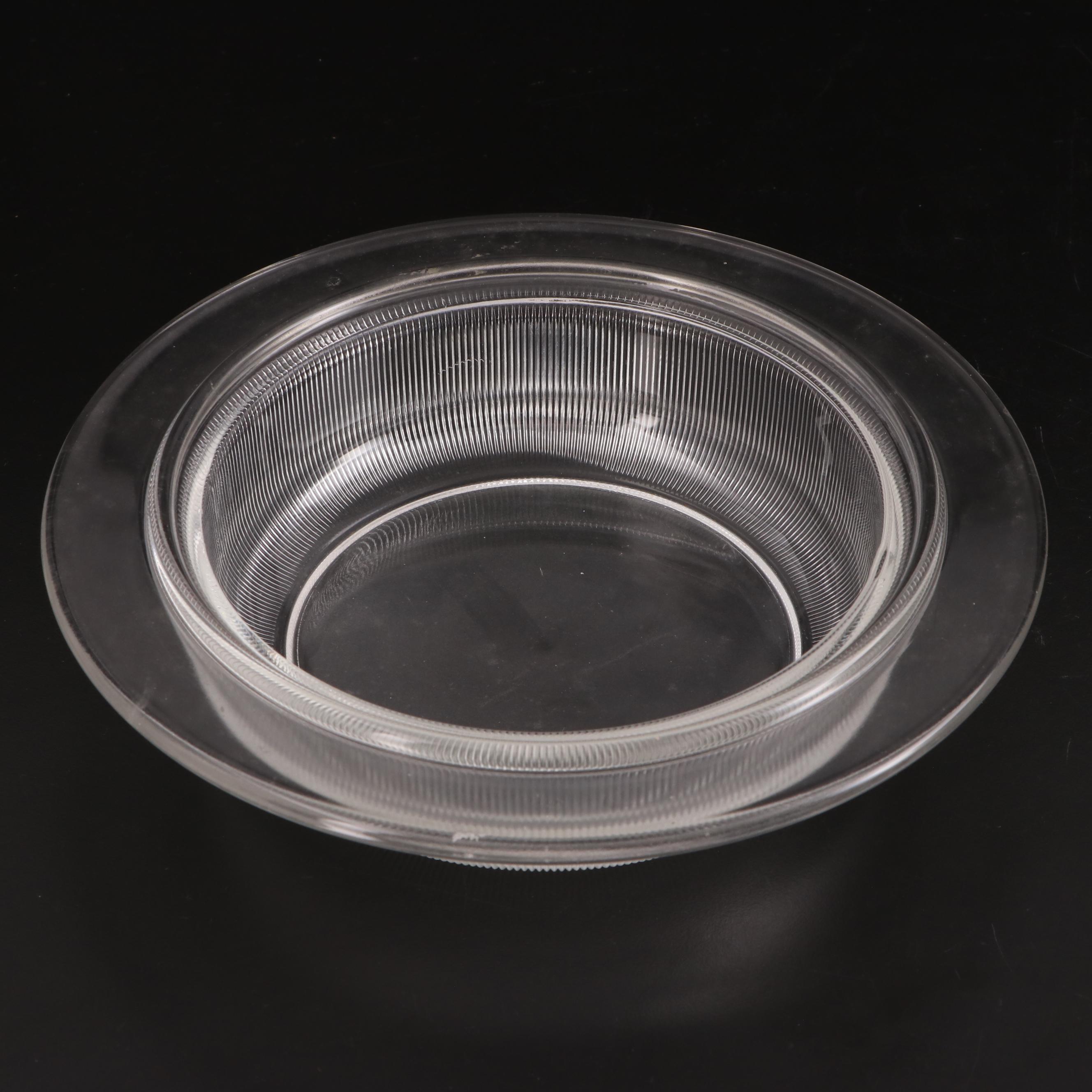 Jeanette Glasbake "Chef's Choice" Casseroles with Au Gratin Lids, Late 20th C.