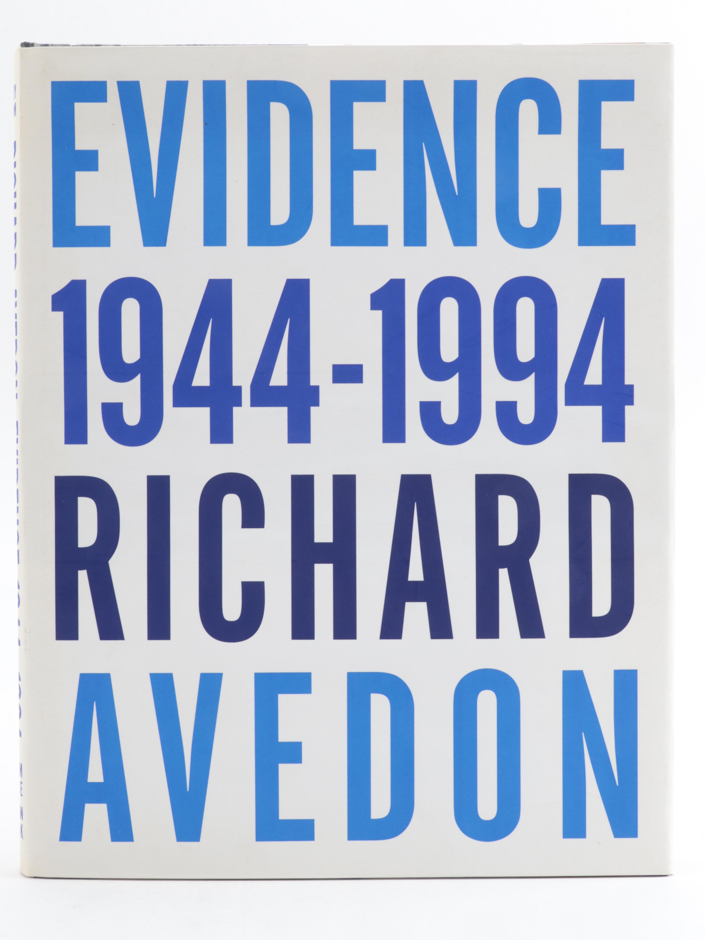 First Edition "Evidence, 1944-1994" and More Art Books