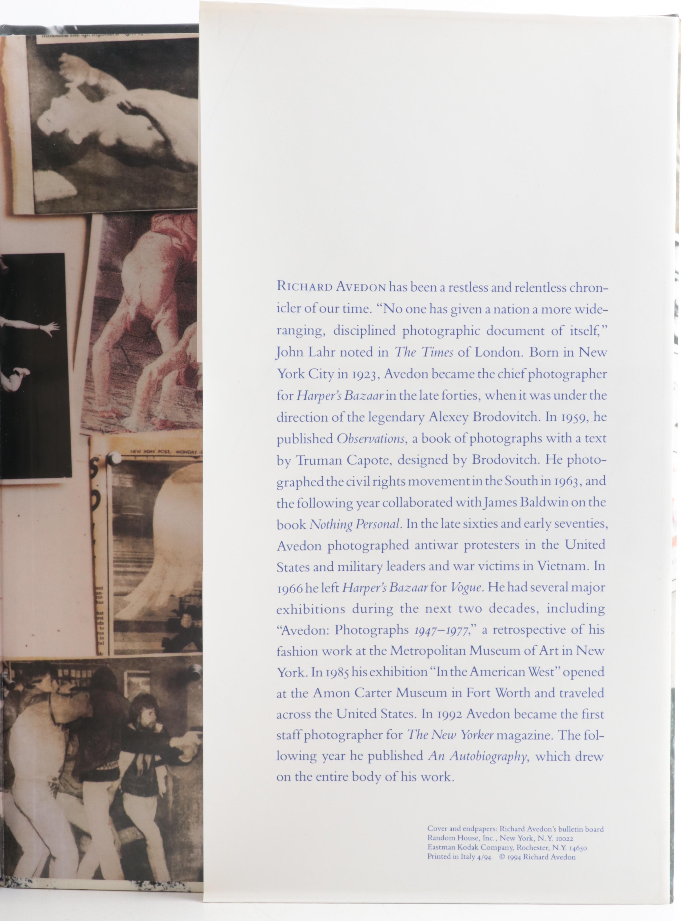 First Edition "Evidence, 1944-1994" and More Art Books