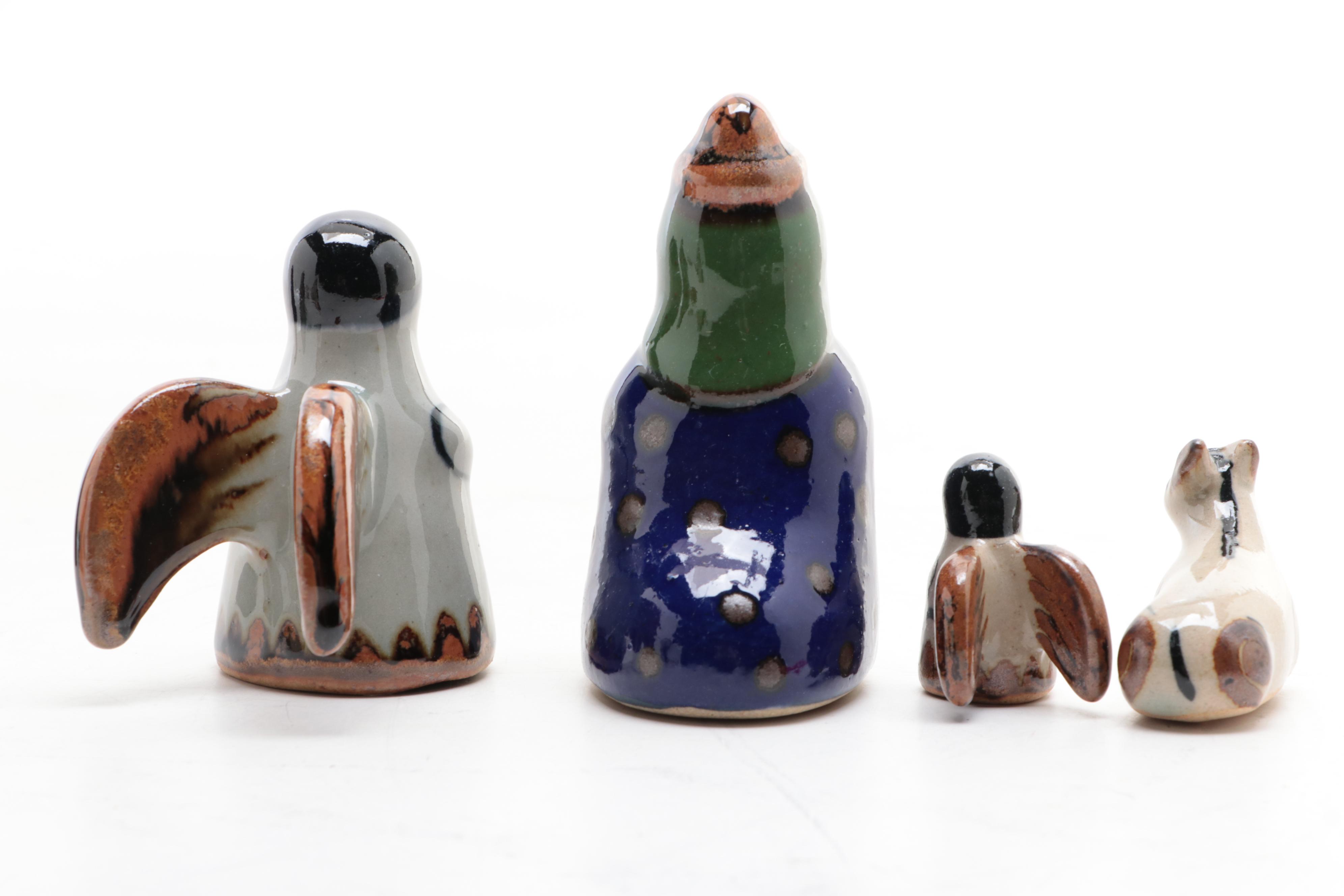 Ceramic Christmas Nativity Figurines