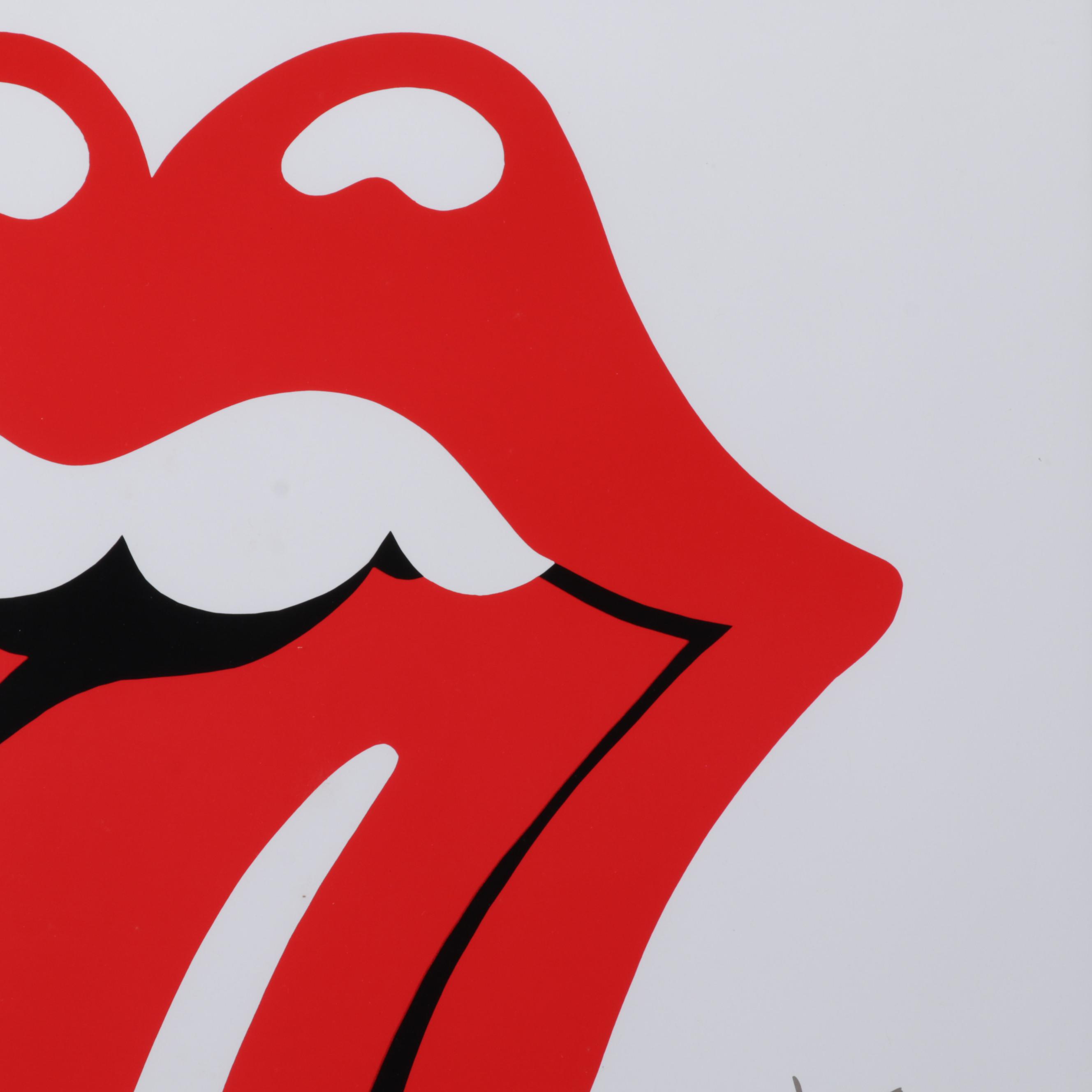 Music Art L.L.C. Color Lithograph "Lips & Tongue," Circa 2000