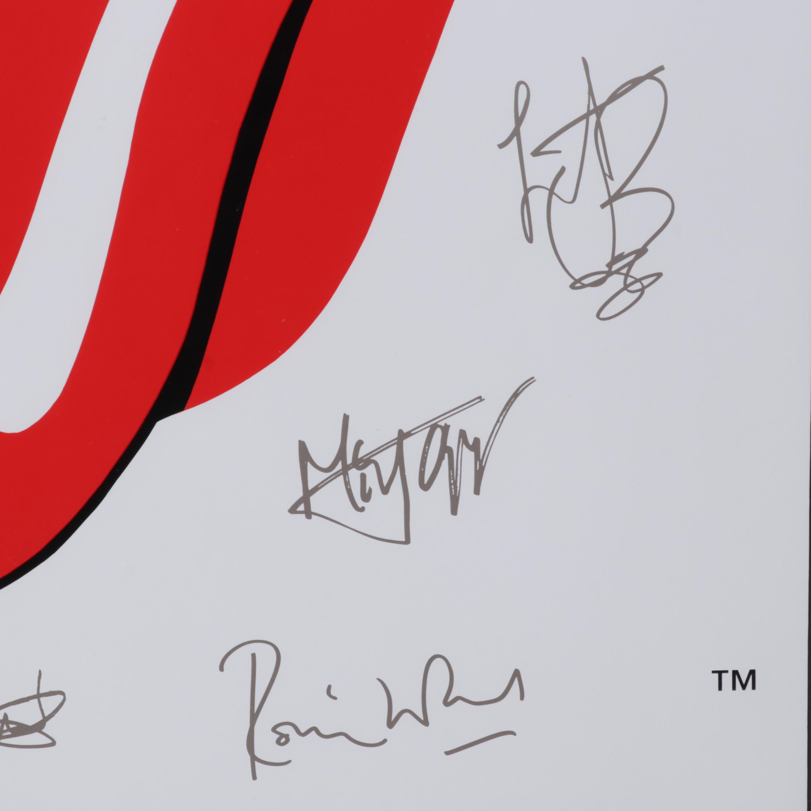 Music Art L.L.C. Color Lithograph "Lips & Tongue," Circa 2000