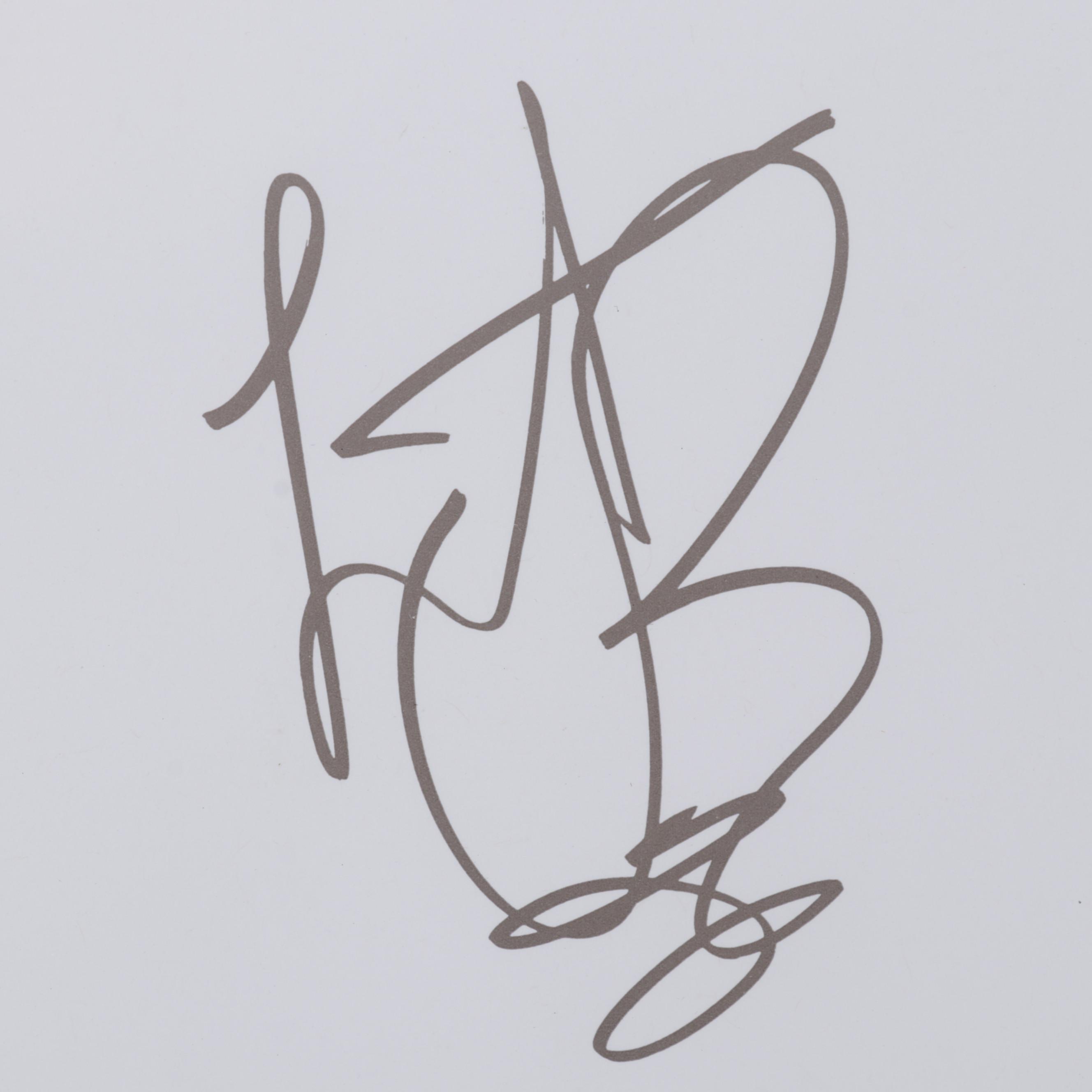 Music Art L.L.C. Color Lithograph "Lips & Tongue," Circa 2000