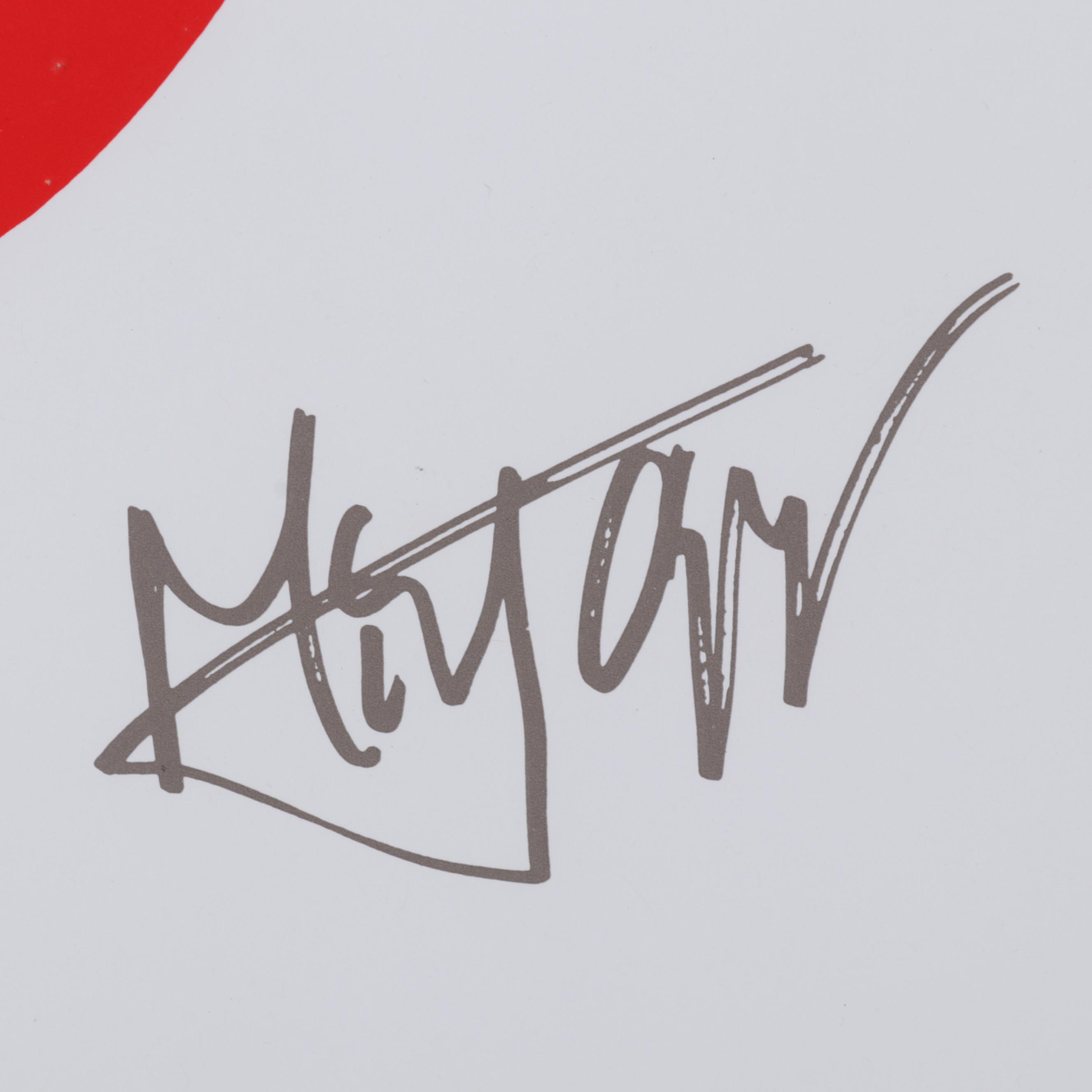 Music Art L.L.C. Color Lithograph "Lips & Tongue," Circa 2000