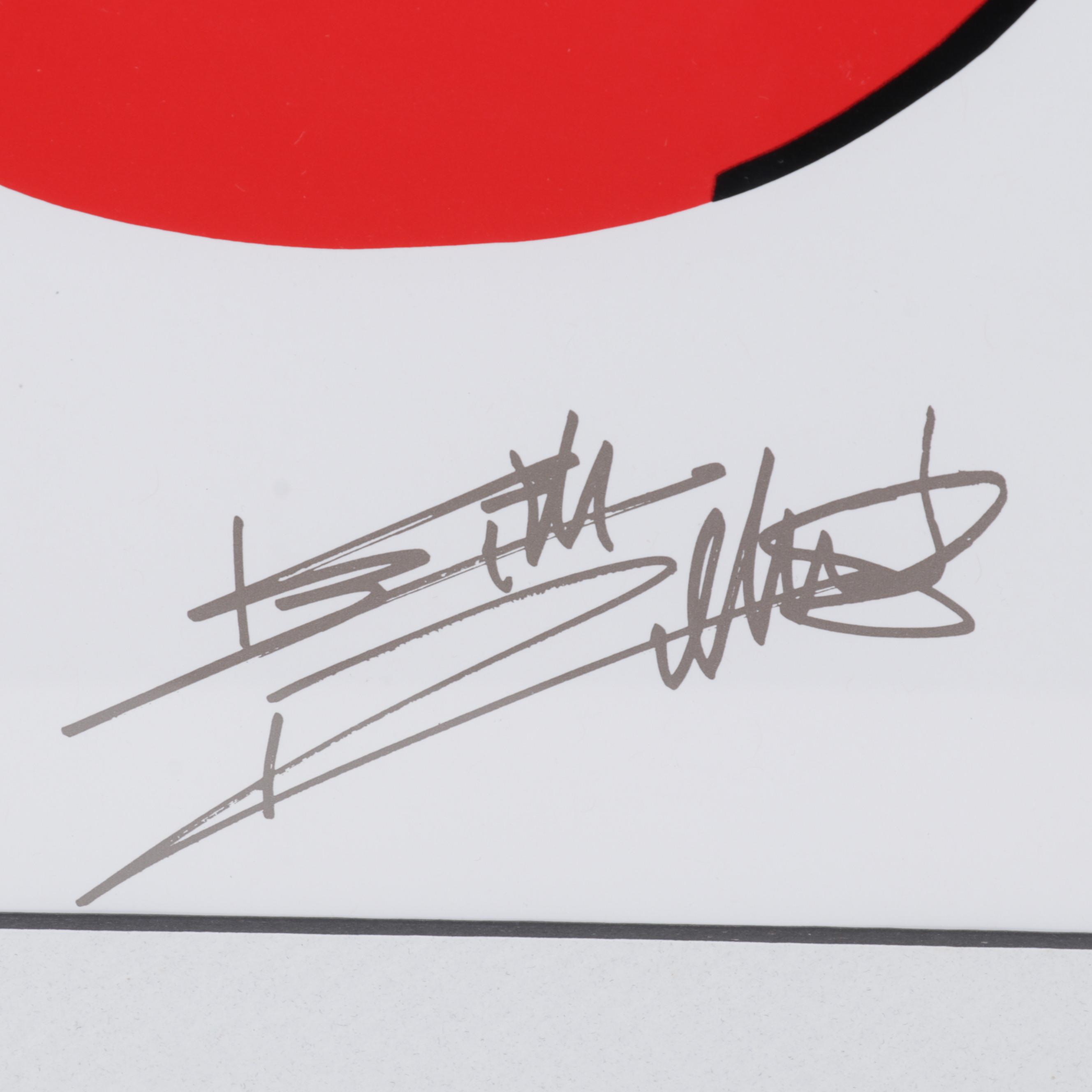 Music Art L.L.C. Color Lithograph "Lips & Tongue," Circa 2000