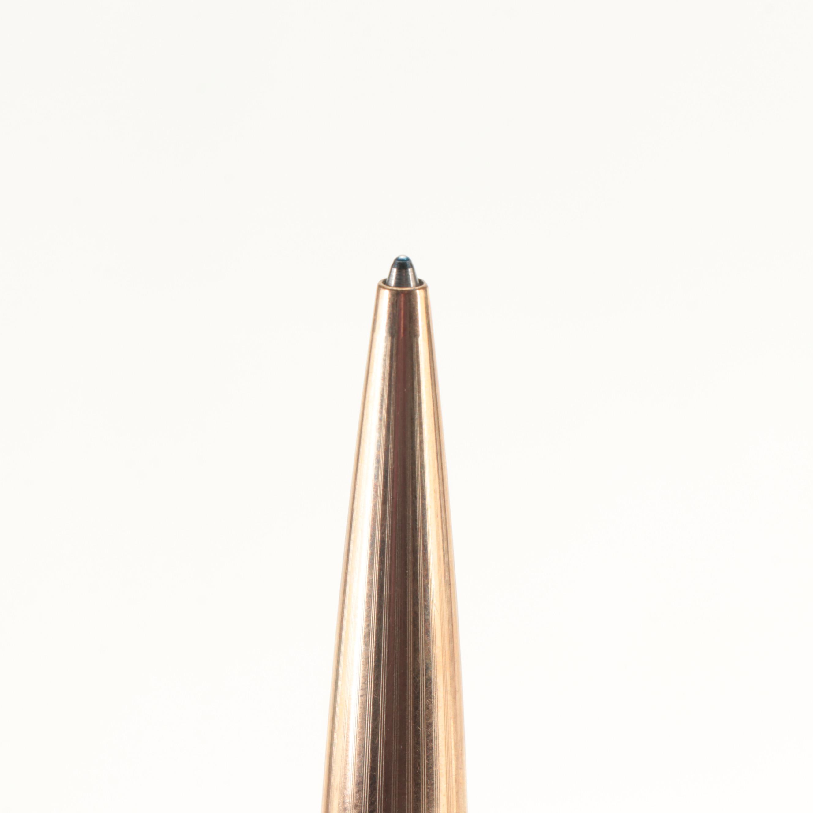 Ronson Gold-Filled "Penciliter", Mechanical Pencil, Ballpoint and Fountain Pen