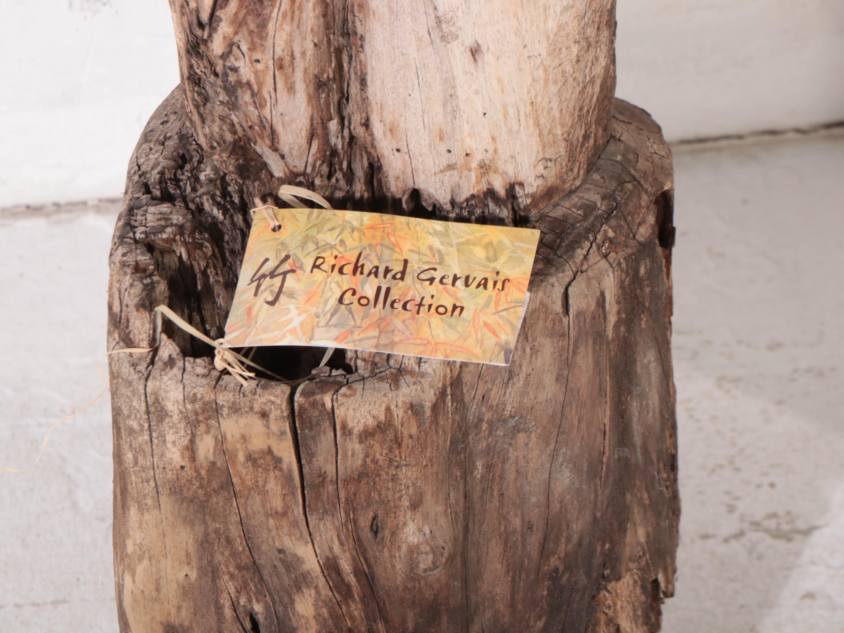 Ifugao Bulul Male and Female Bontoc Pine Figures, Circa 1940