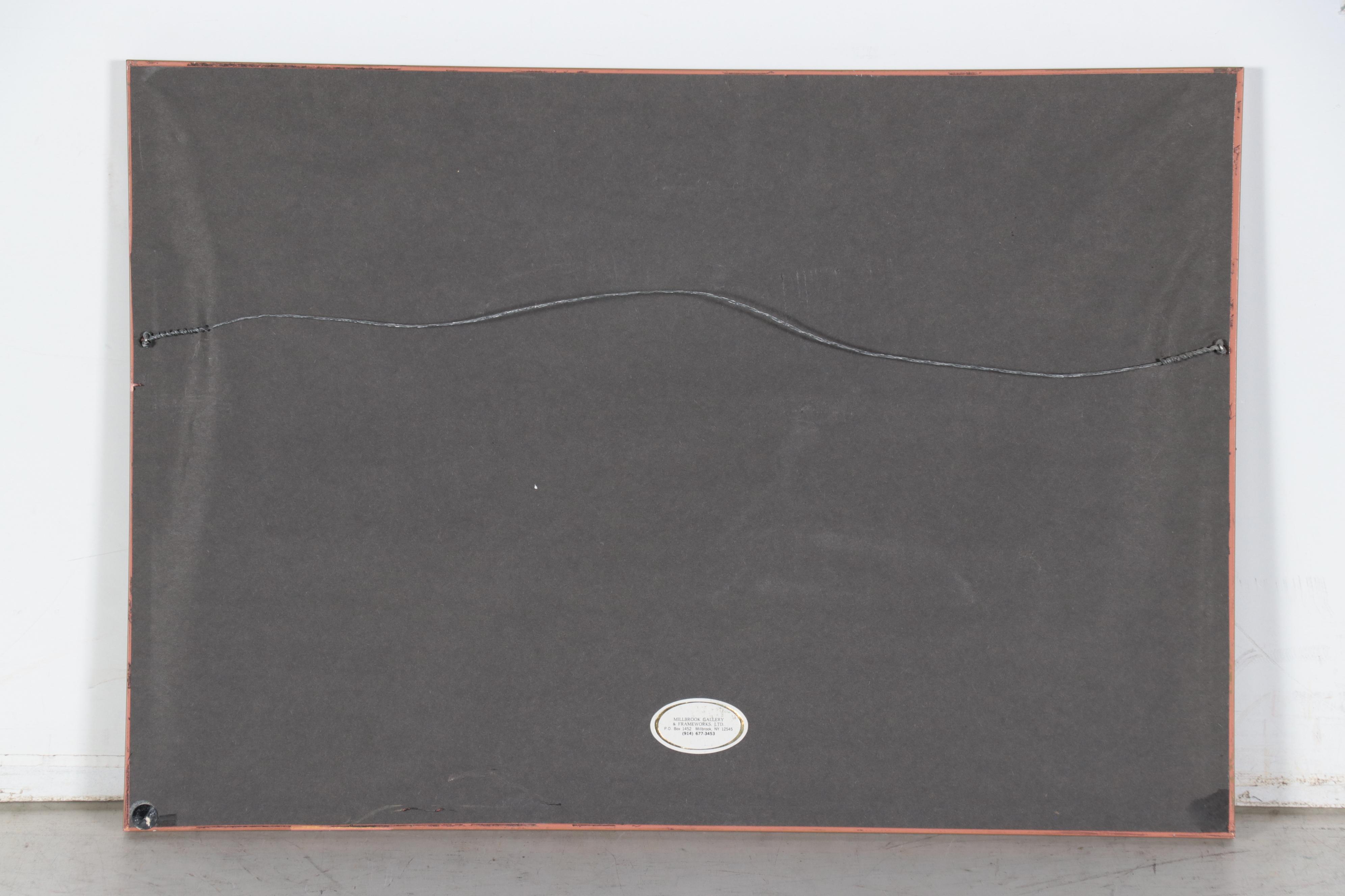 Hand-Colored Lithograph After Jean Charles Werner "Phoque"