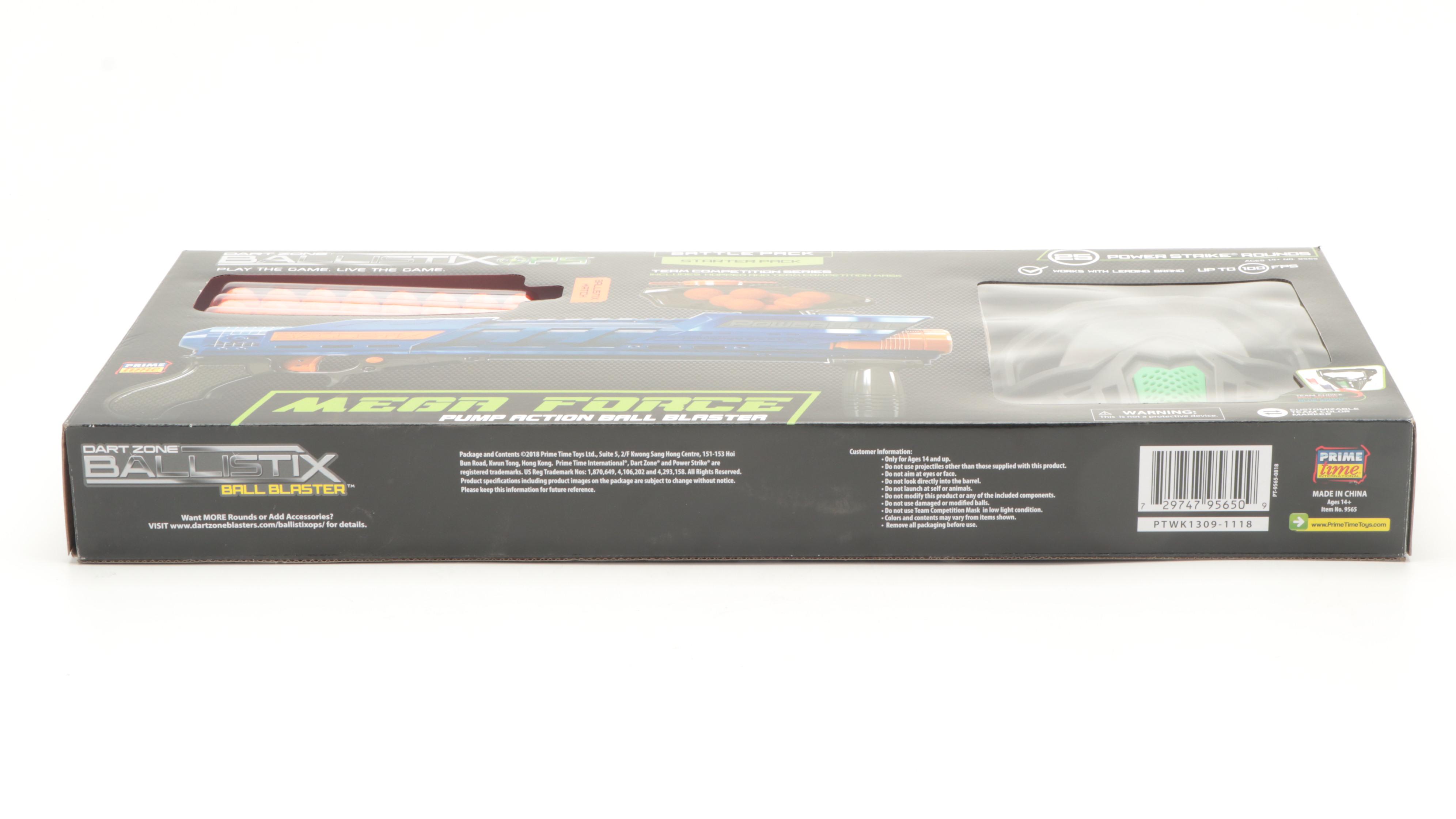 Dart Zone BallistixOps Mega Force Pump Action Ball Blaster