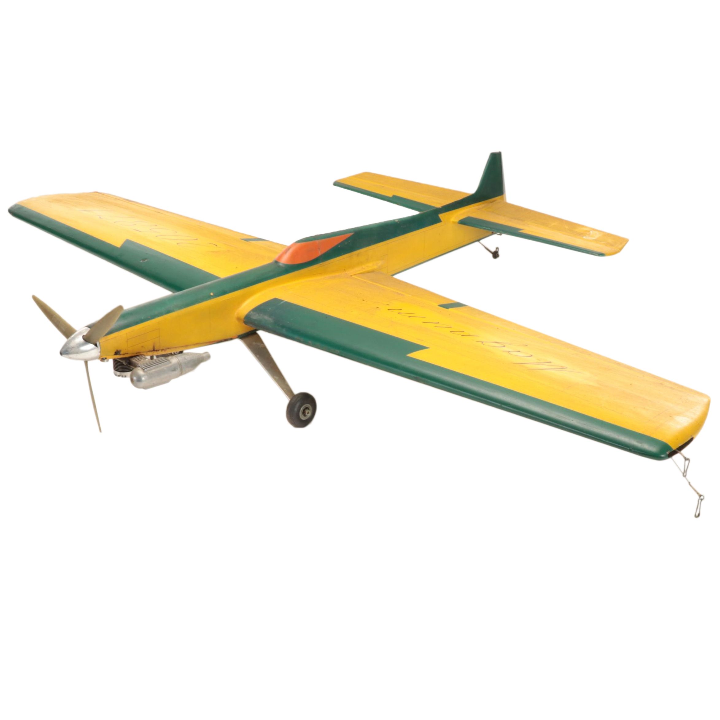 Handbuilt "Magnum" Single Engine Model Airplane, 1989