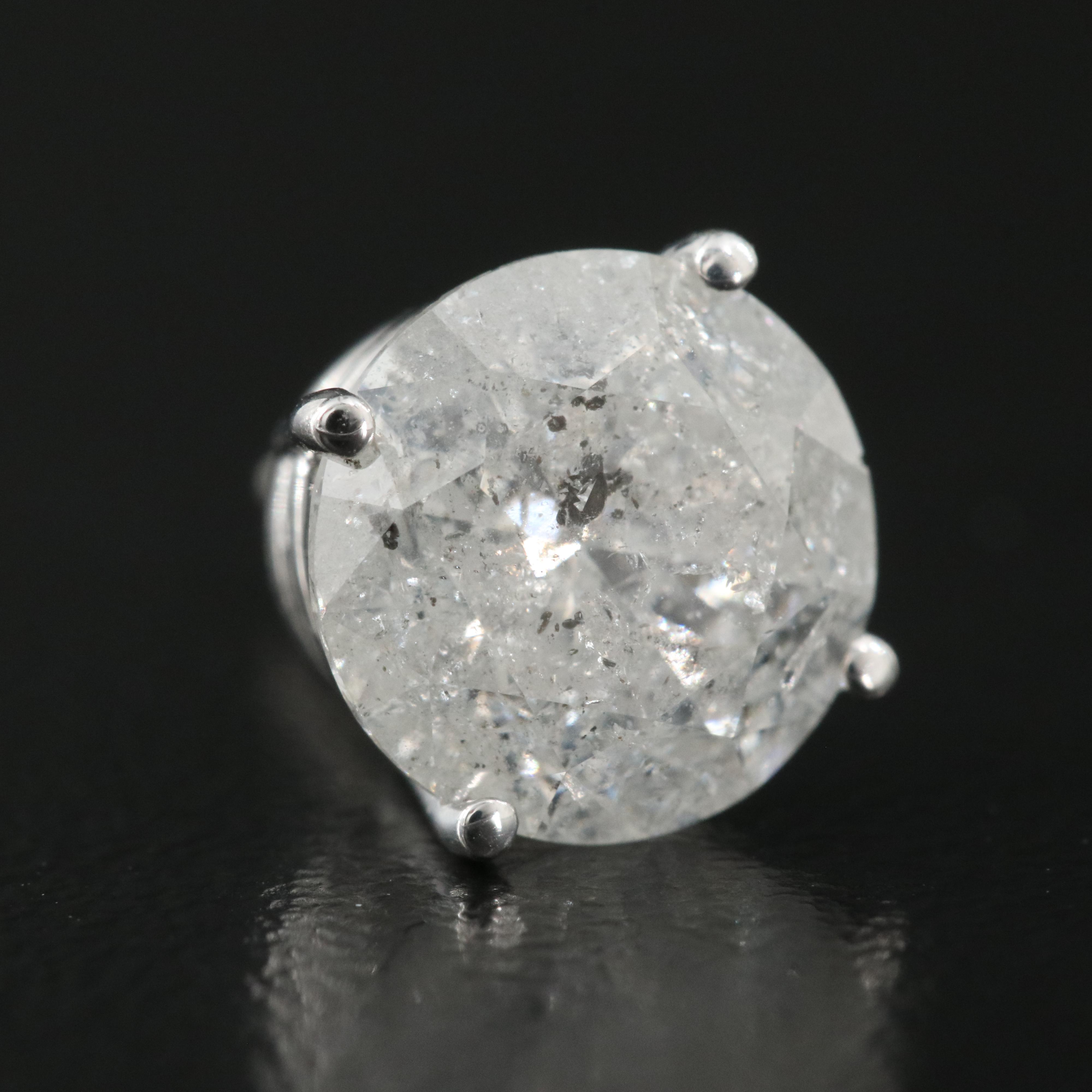 14K 3.91 CTW Diamond Stud Earrings