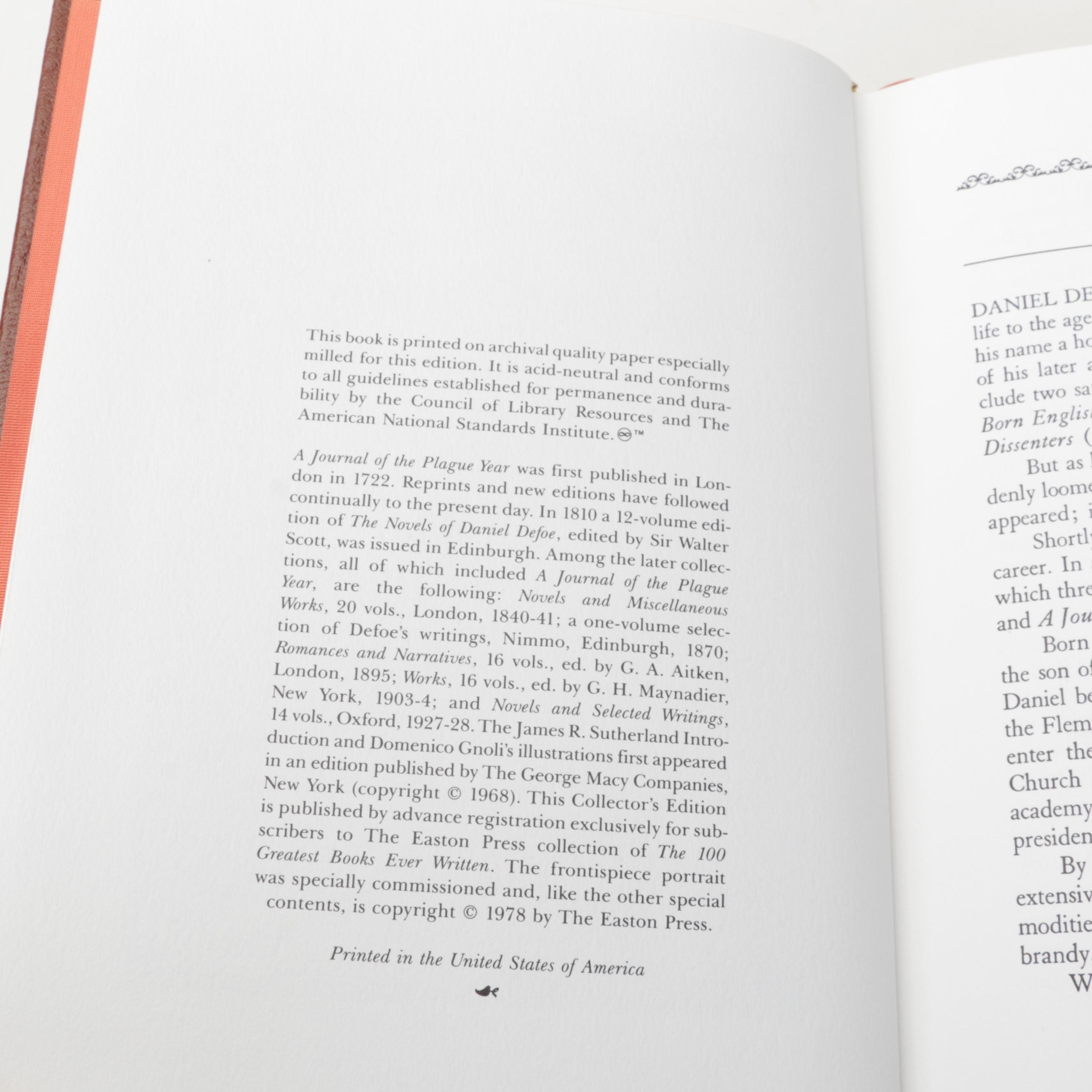 Easton Press Fiction Classics Including Dickens, Austen, and Carroll