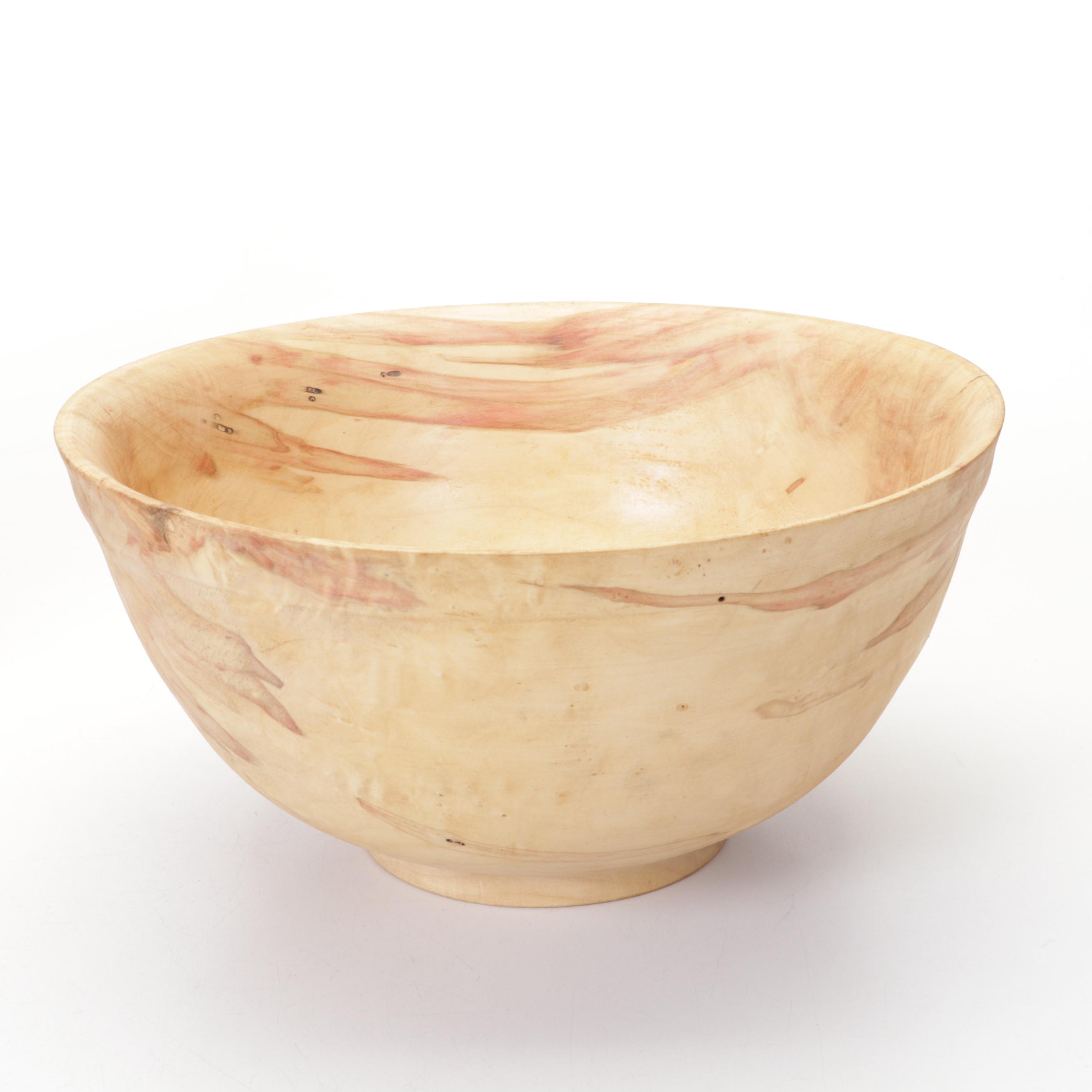 Jim Eliopulos Turned Box Elder Bowl and Vase