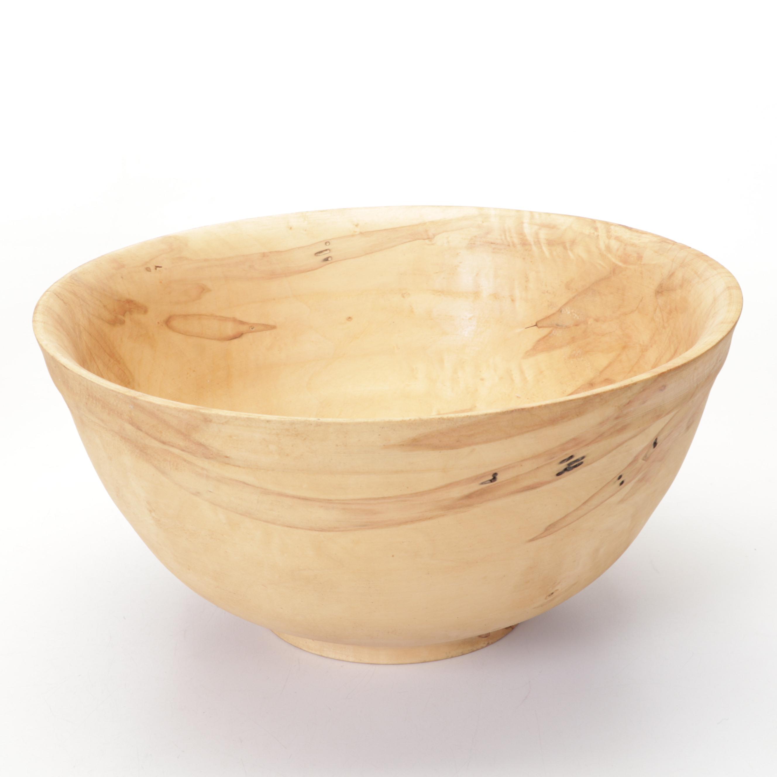 Jim Eliopulos Turned Box Elder Bowl and Vase