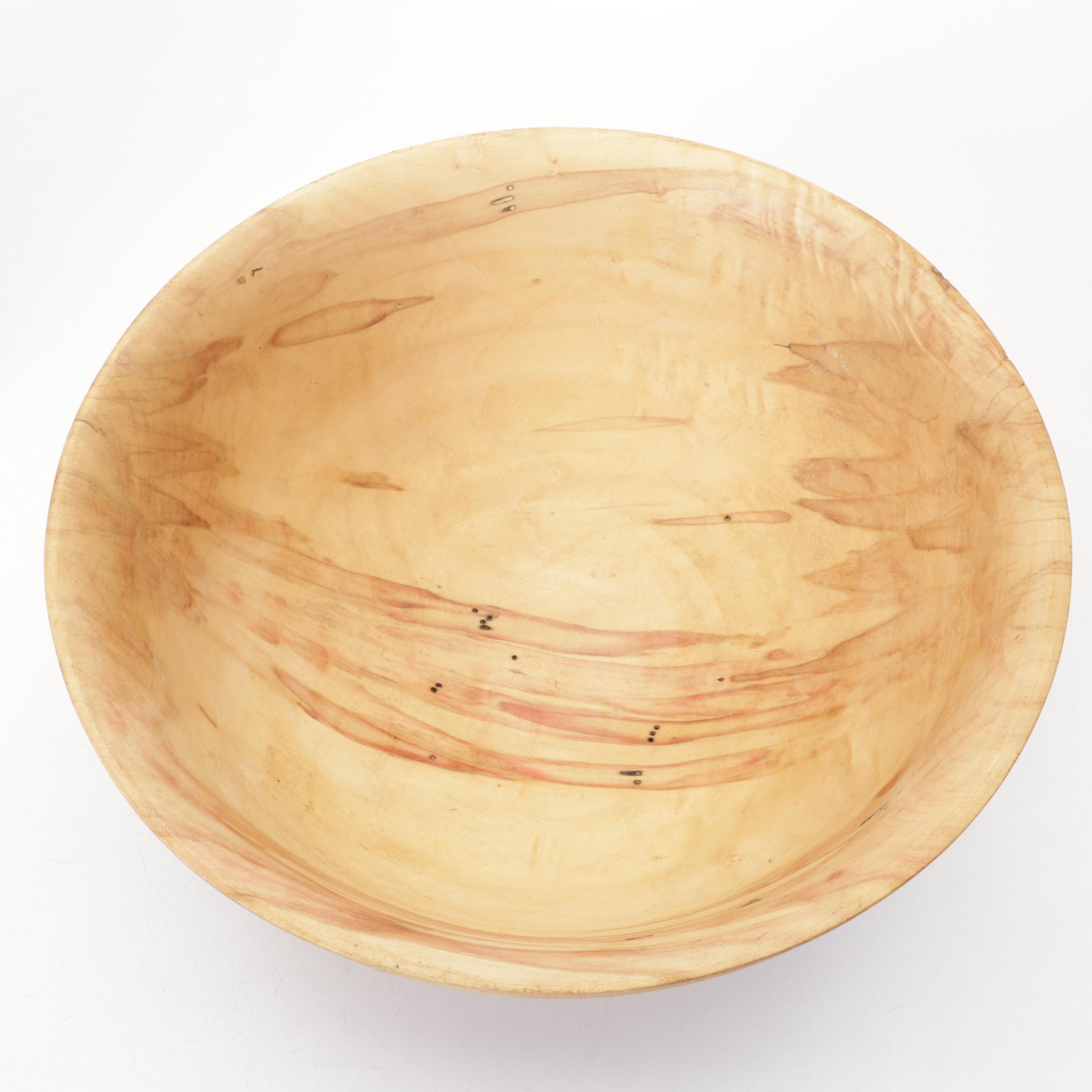 Jim Eliopulos Turned Box Elder Bowl and Vase