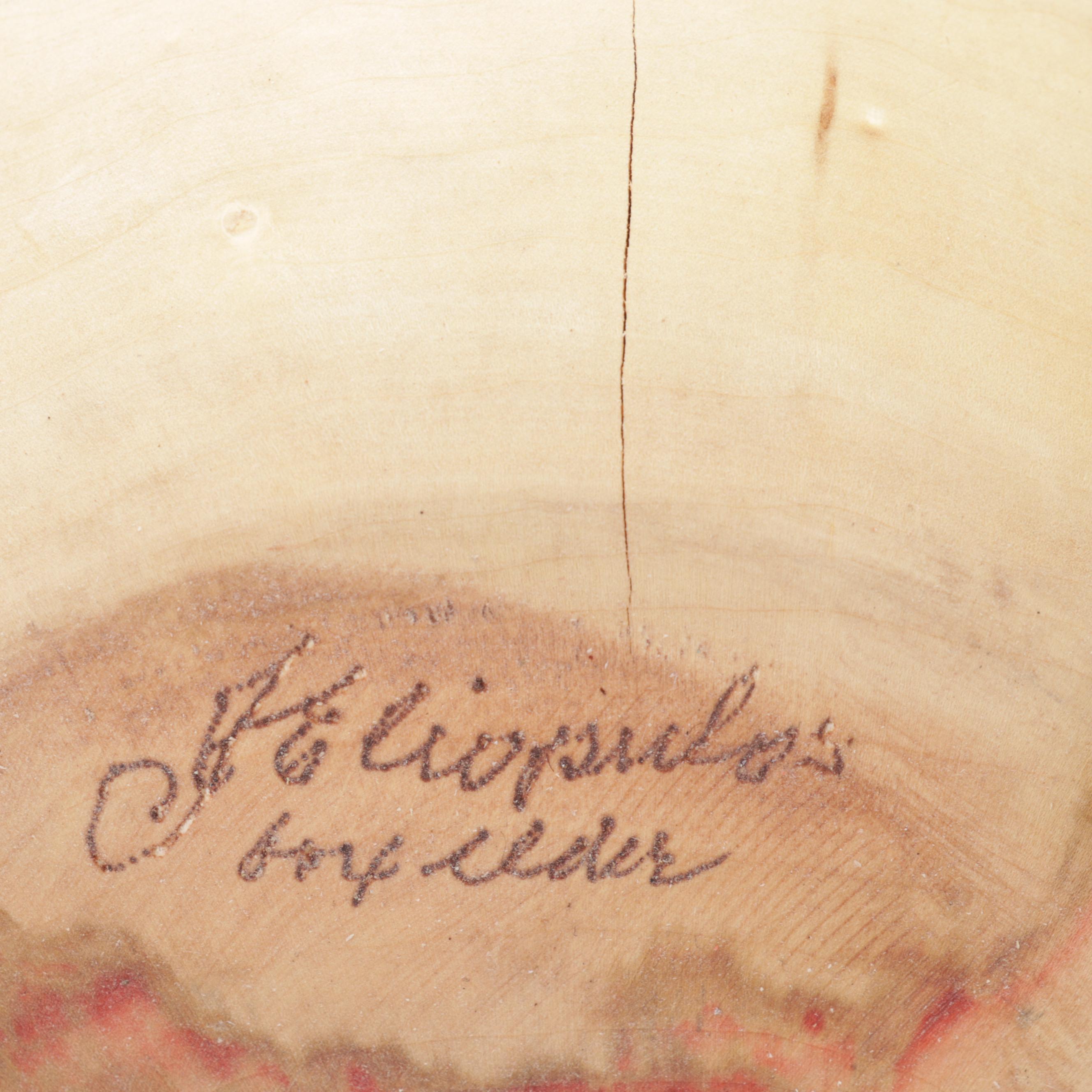 Jim Eliopulos Turned Box Elder Bowl and Vase