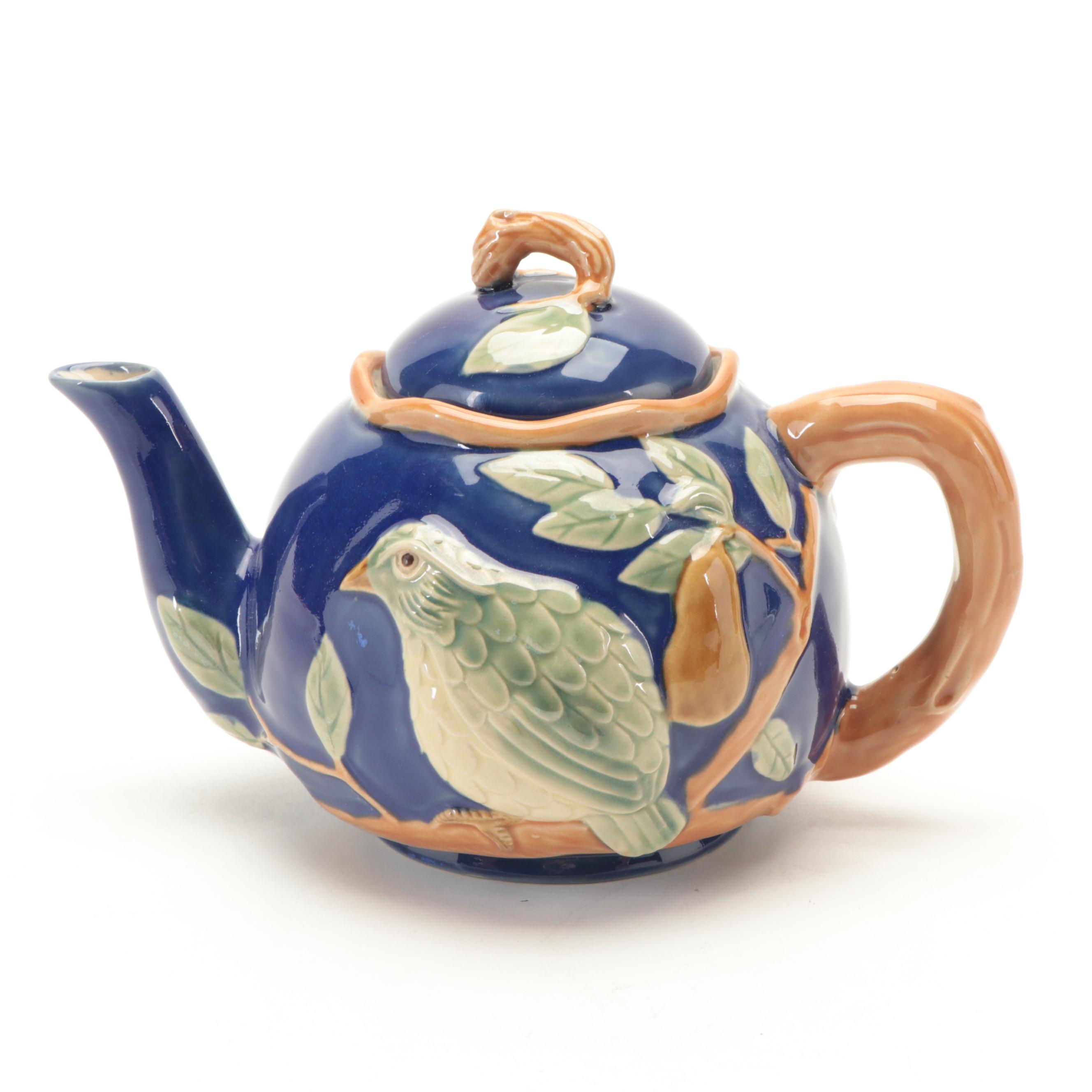 Henrisksen Majolica Tea Set, 1994