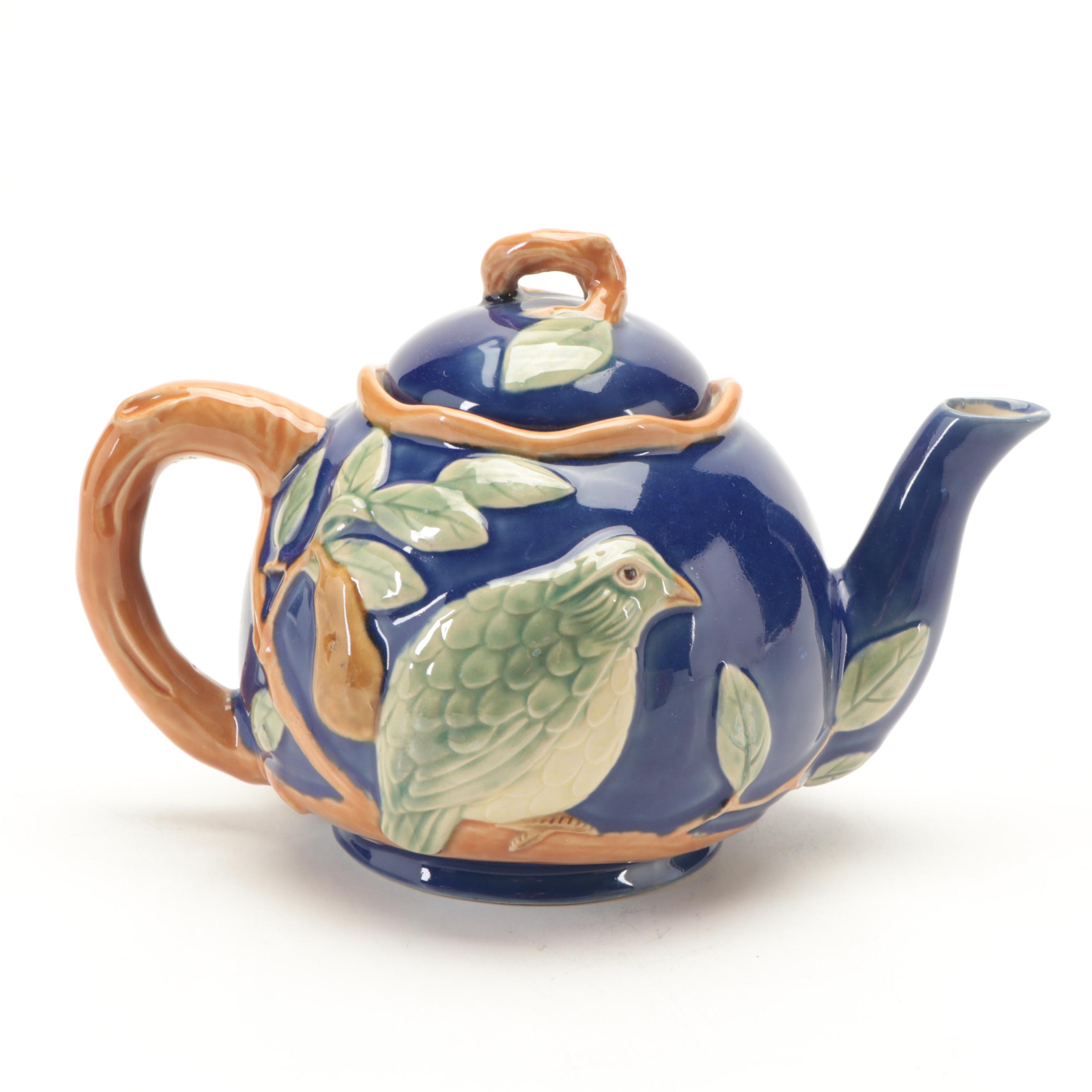 Henrisksen Majolica Tea Set, 1994