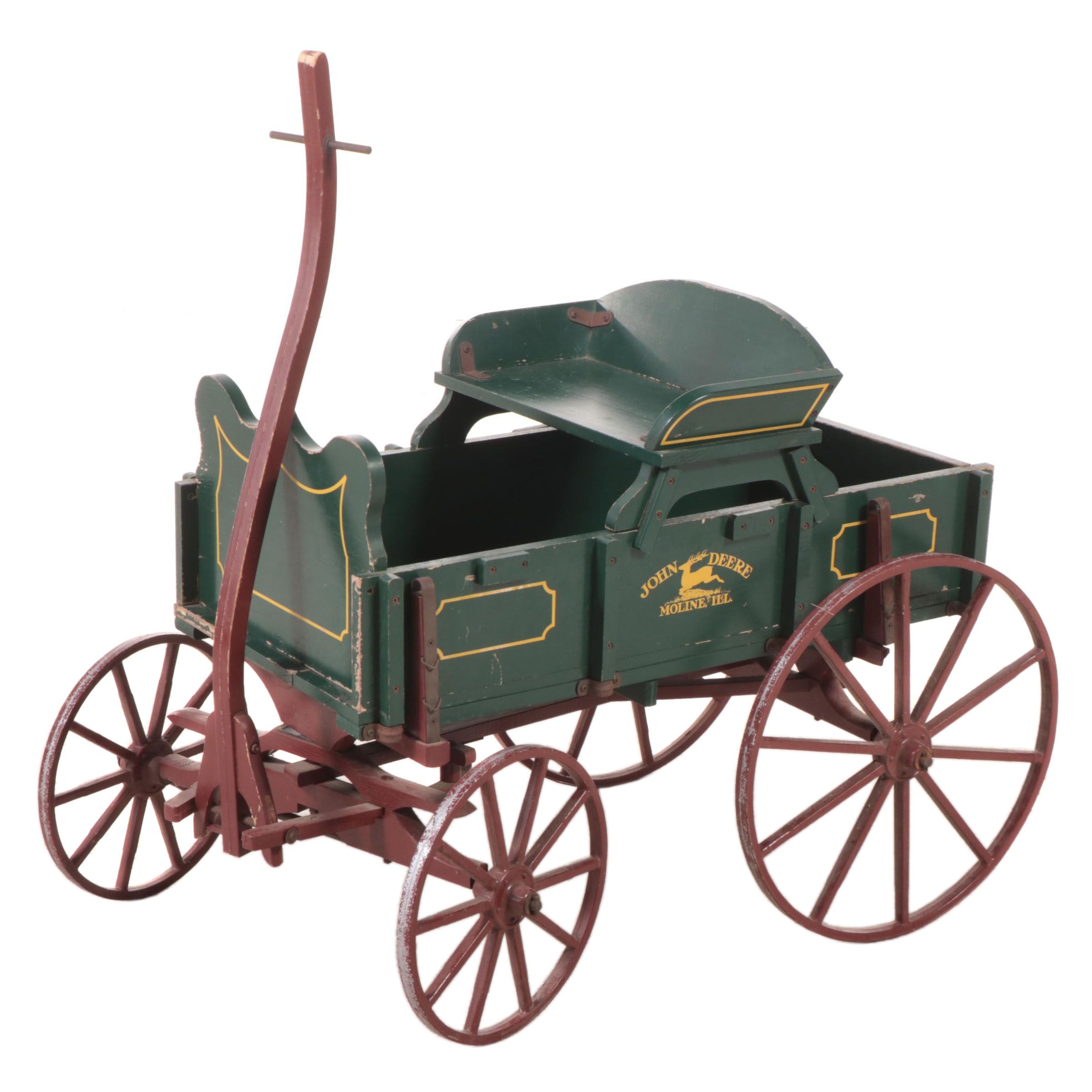 John Deere Children's Antique Style Junior Wagon, Late 20th Century