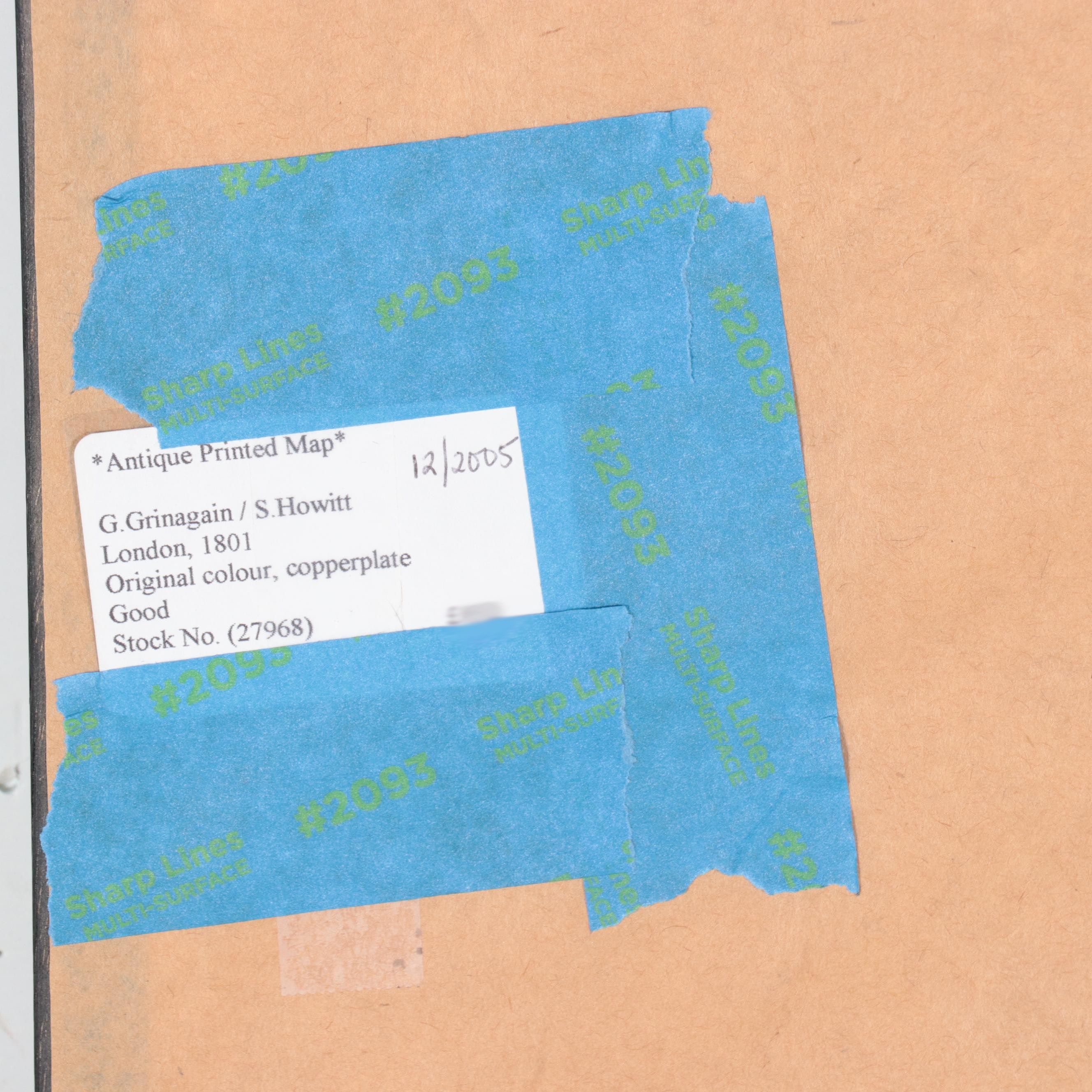 Political Caricature Hand-Colored Lithograph "The Topers Atlas"