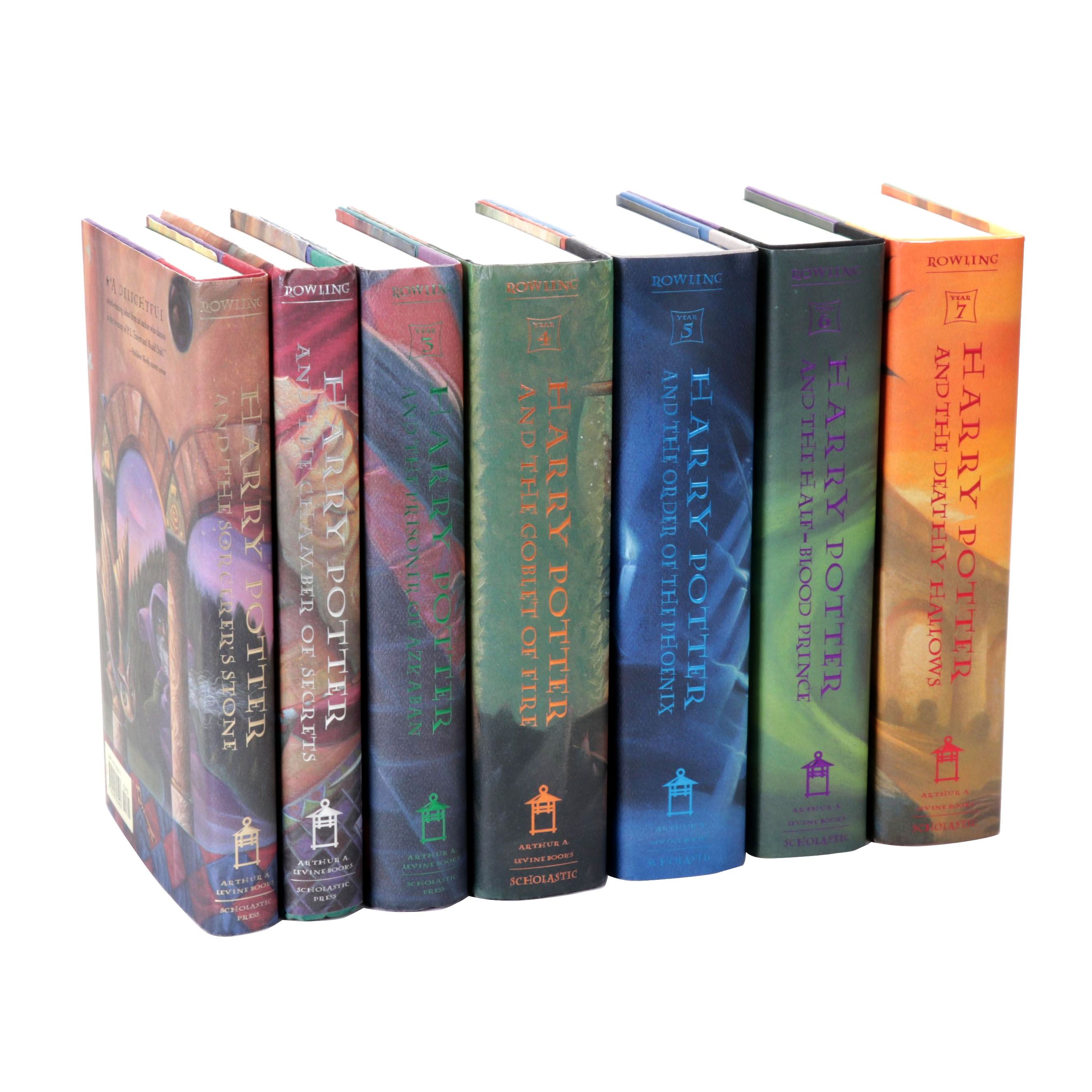 First American Edition "Harry Potter" Complete Series by J. K. Rowling