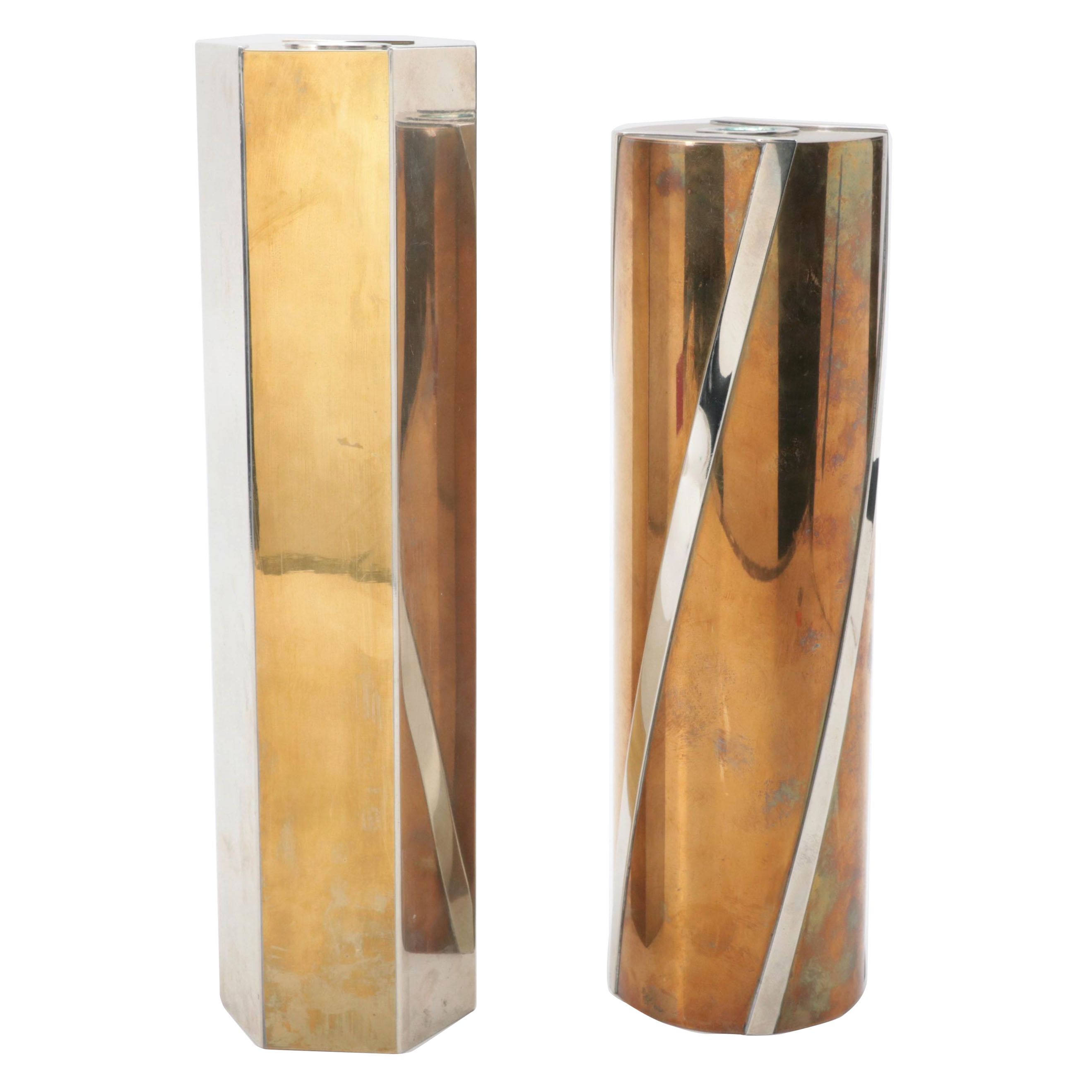 Brass, Copper and Metal Vases, Late 20th Century