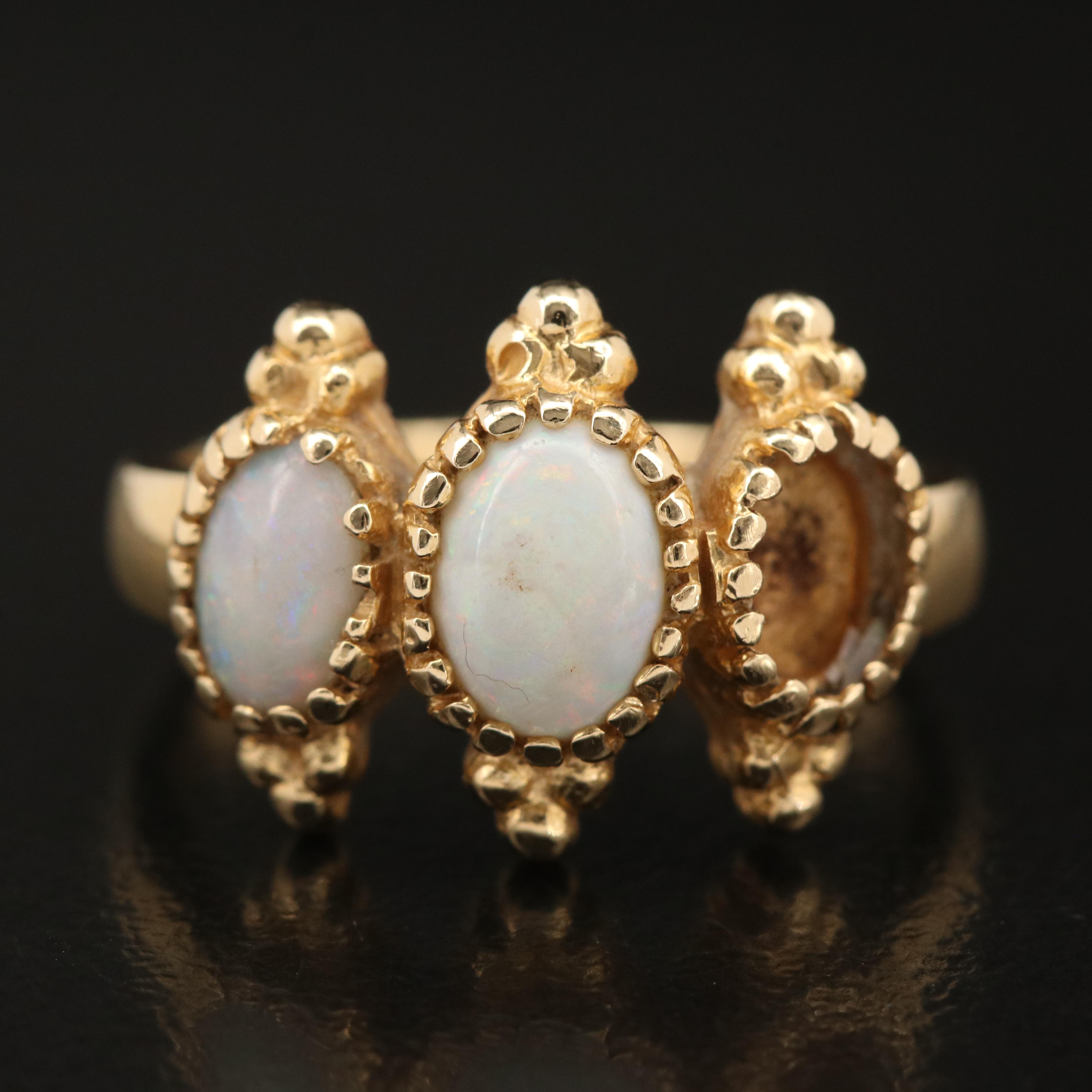 14K Opal Ring