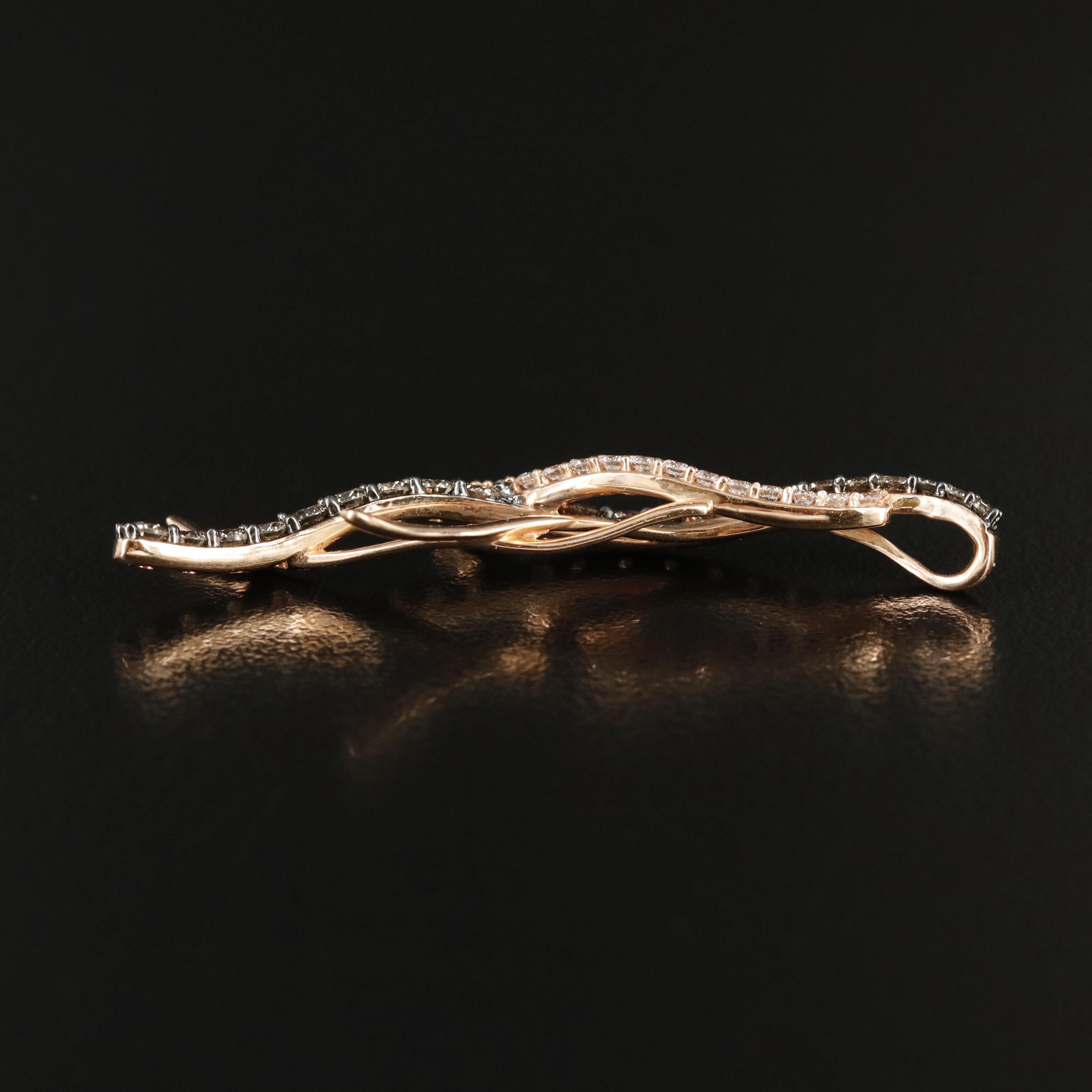 Le Vian 14K Rose Gold 0.93 CTW Diamond Pendant