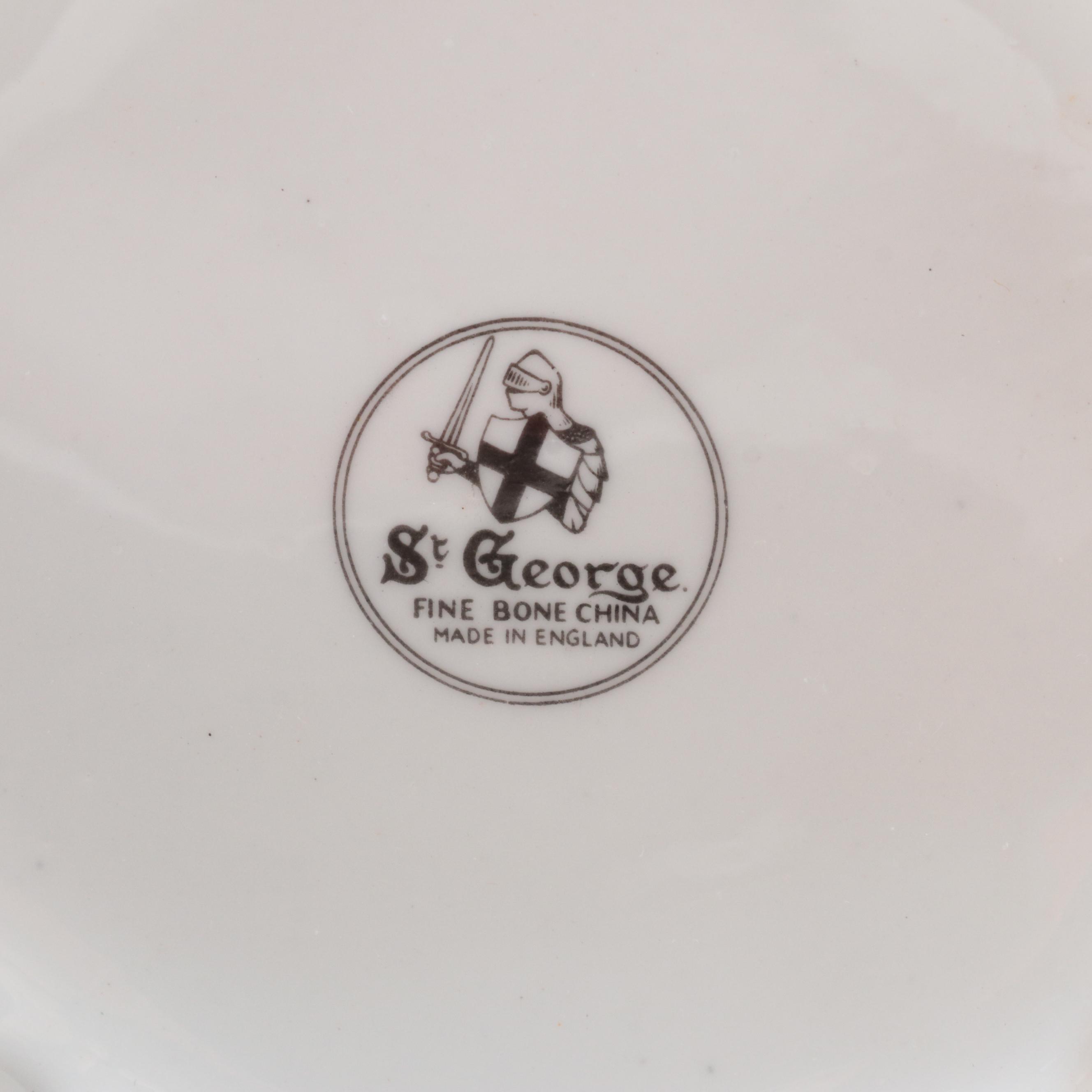 Nigel Pain Cast Glass Paperweight with English Advertising Tin and Other Décor